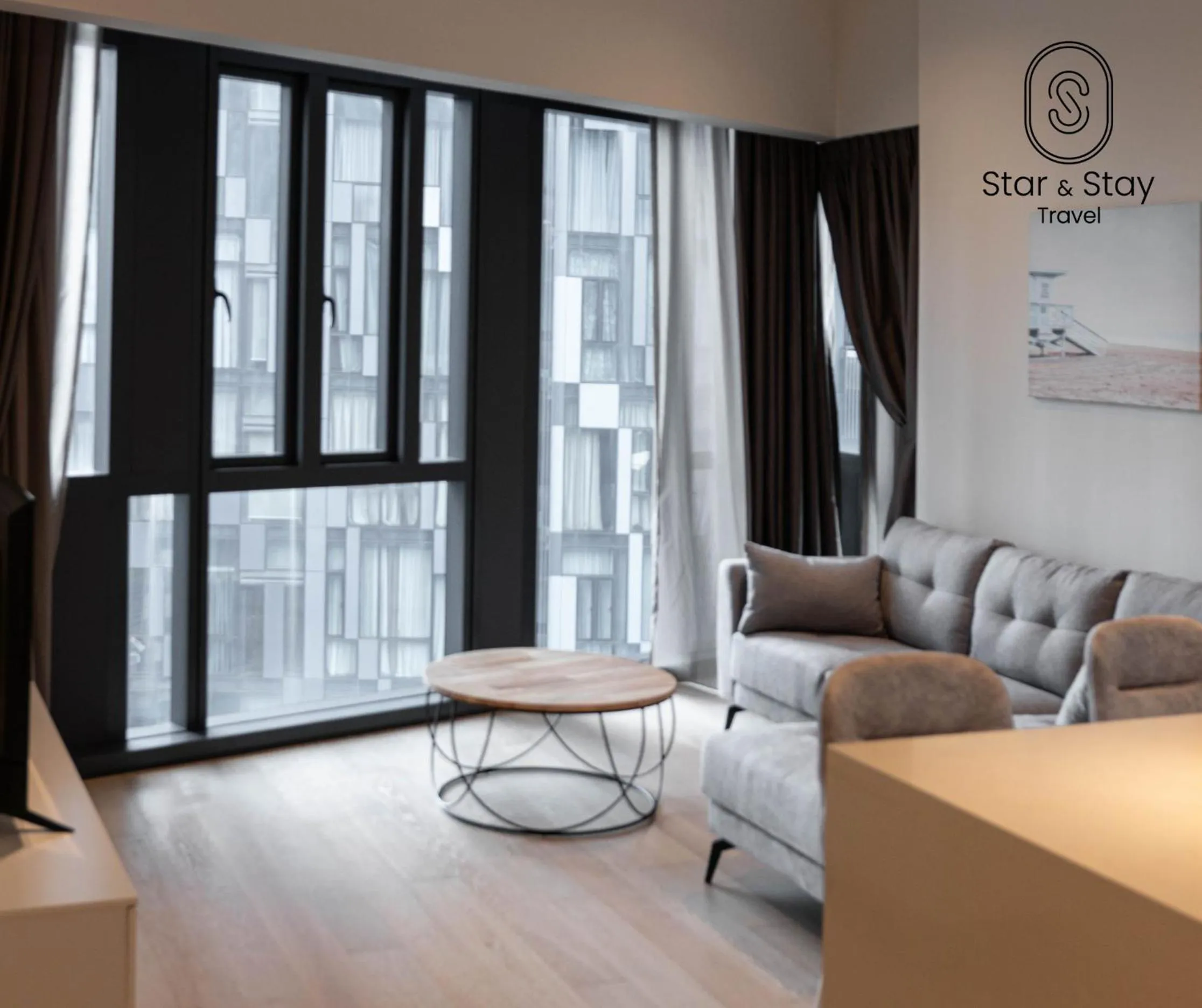 Living room in STAR RESIDENCE KLCC