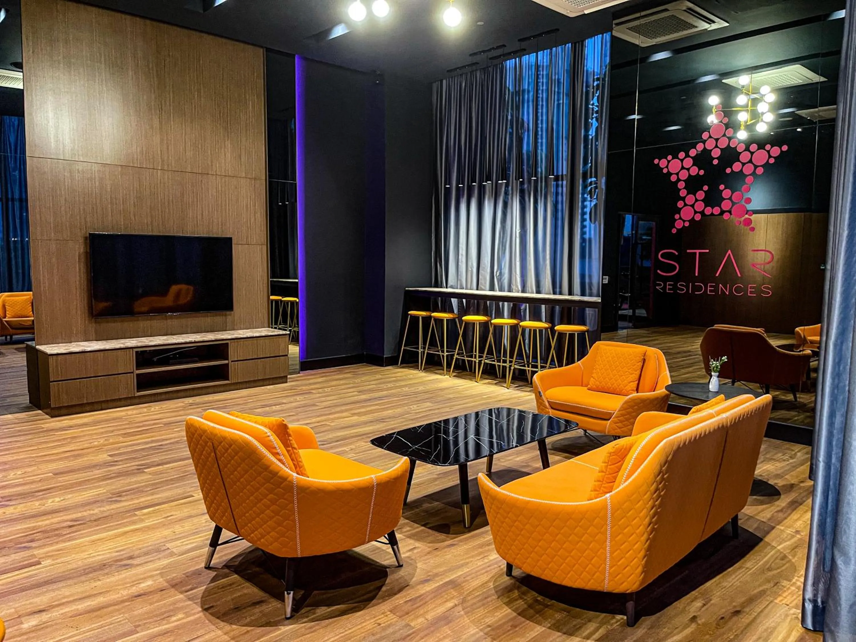Communal lounge/ TV room in STAR RESIDENCE KLCC