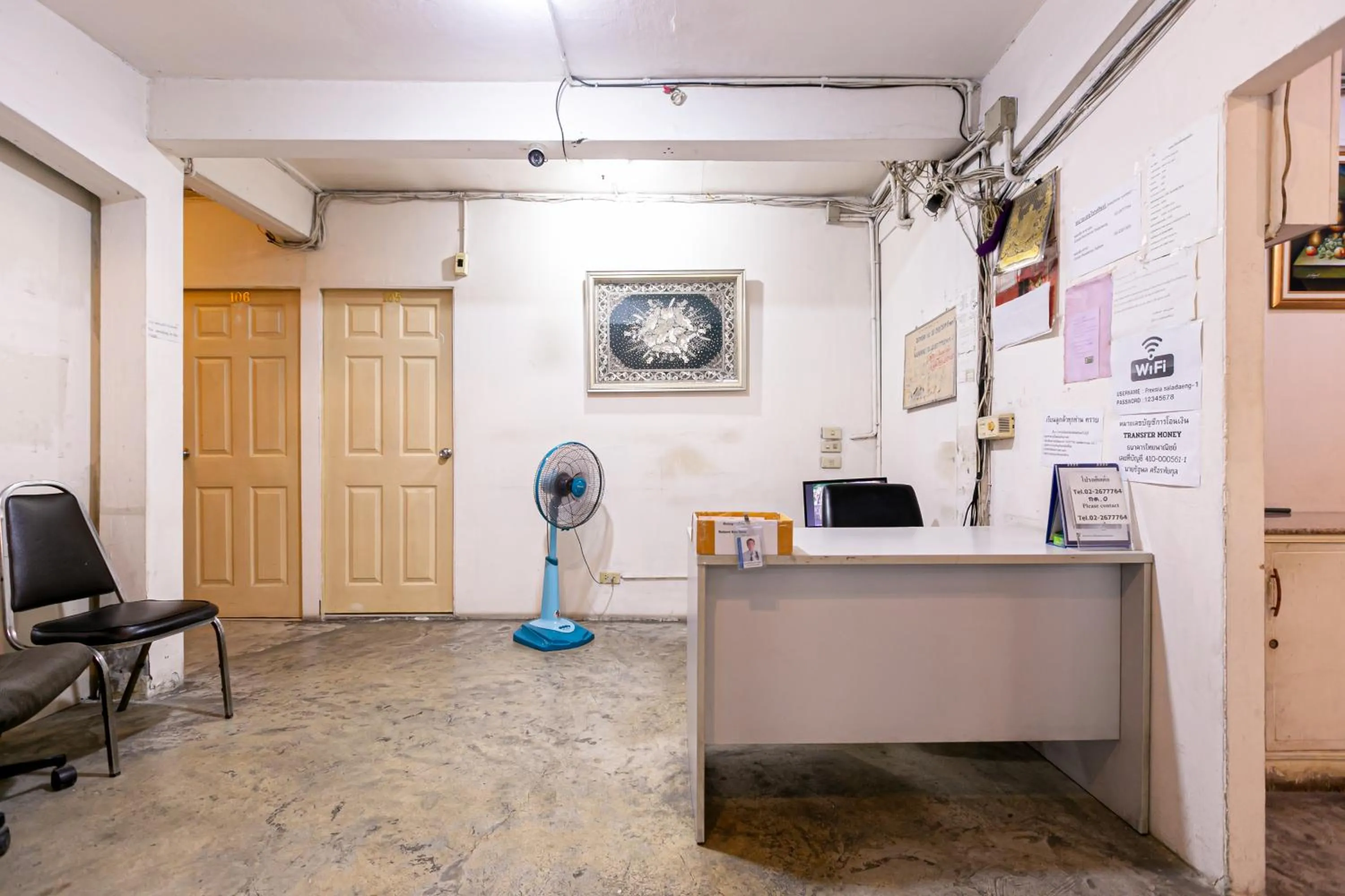 Lobby or reception in Freesia Saladaeng Silom Apartments