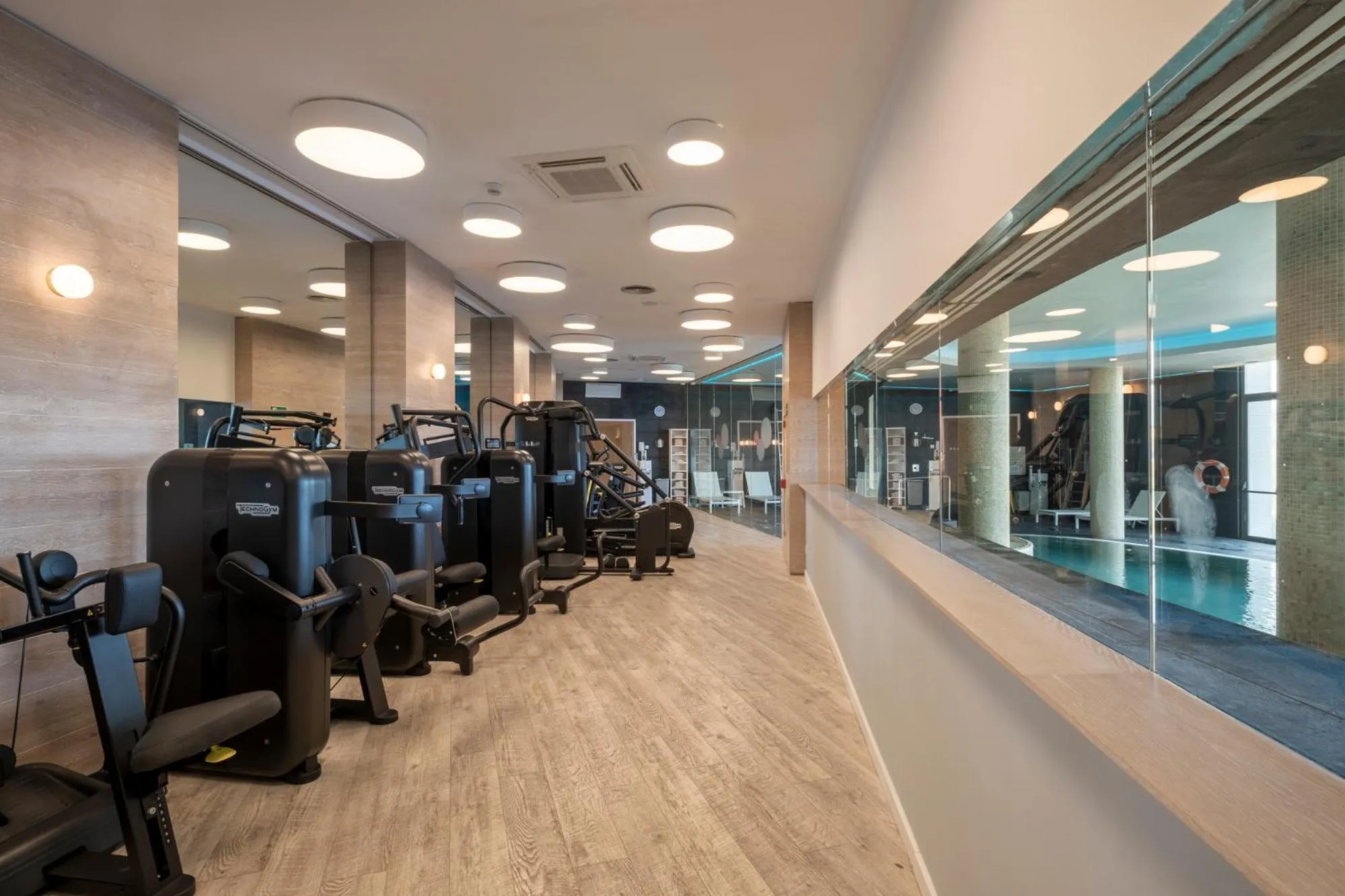 Fitness centre/facilities in Eurostars Sitges
