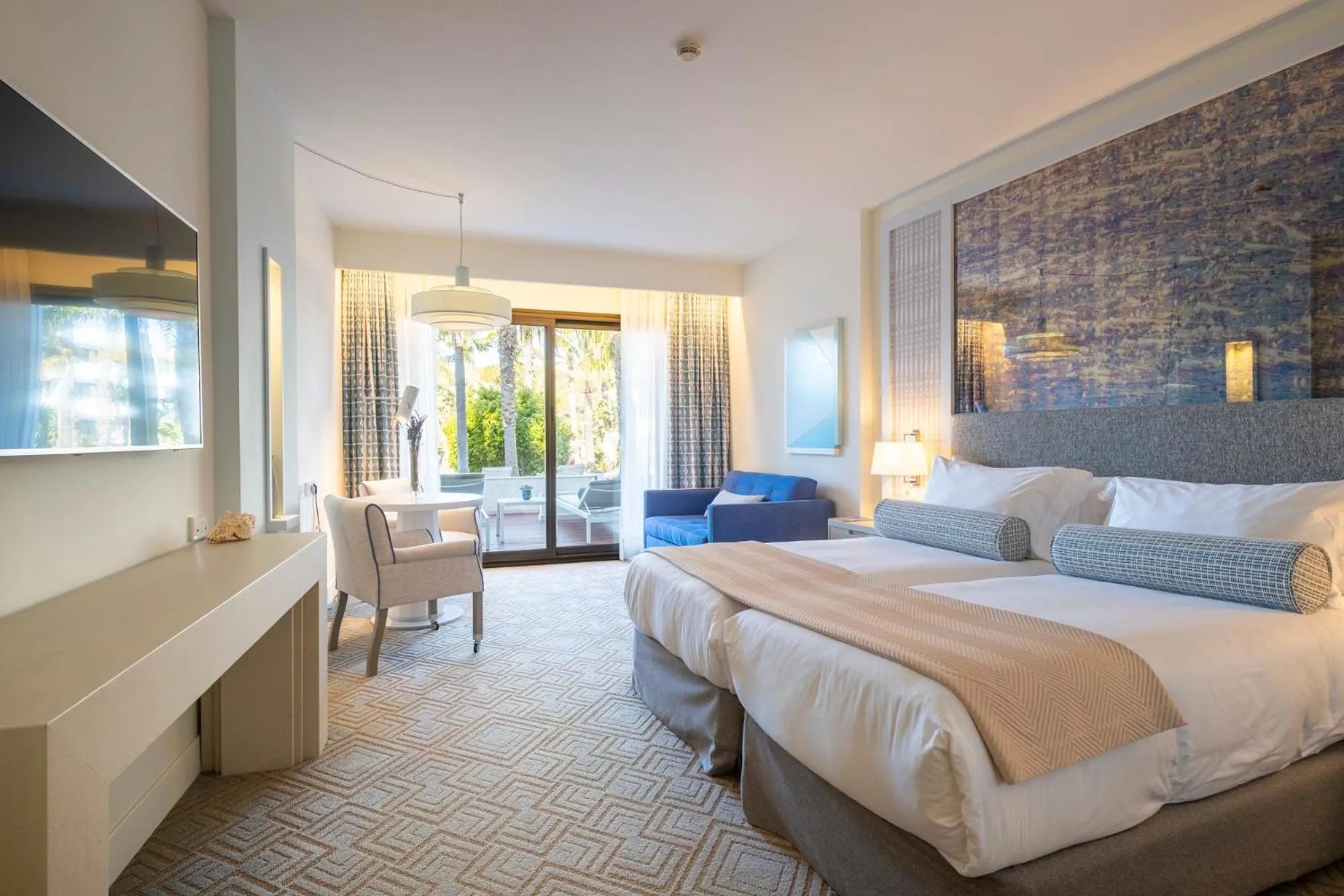 Bedroom, Bed in Eurostars Sitges