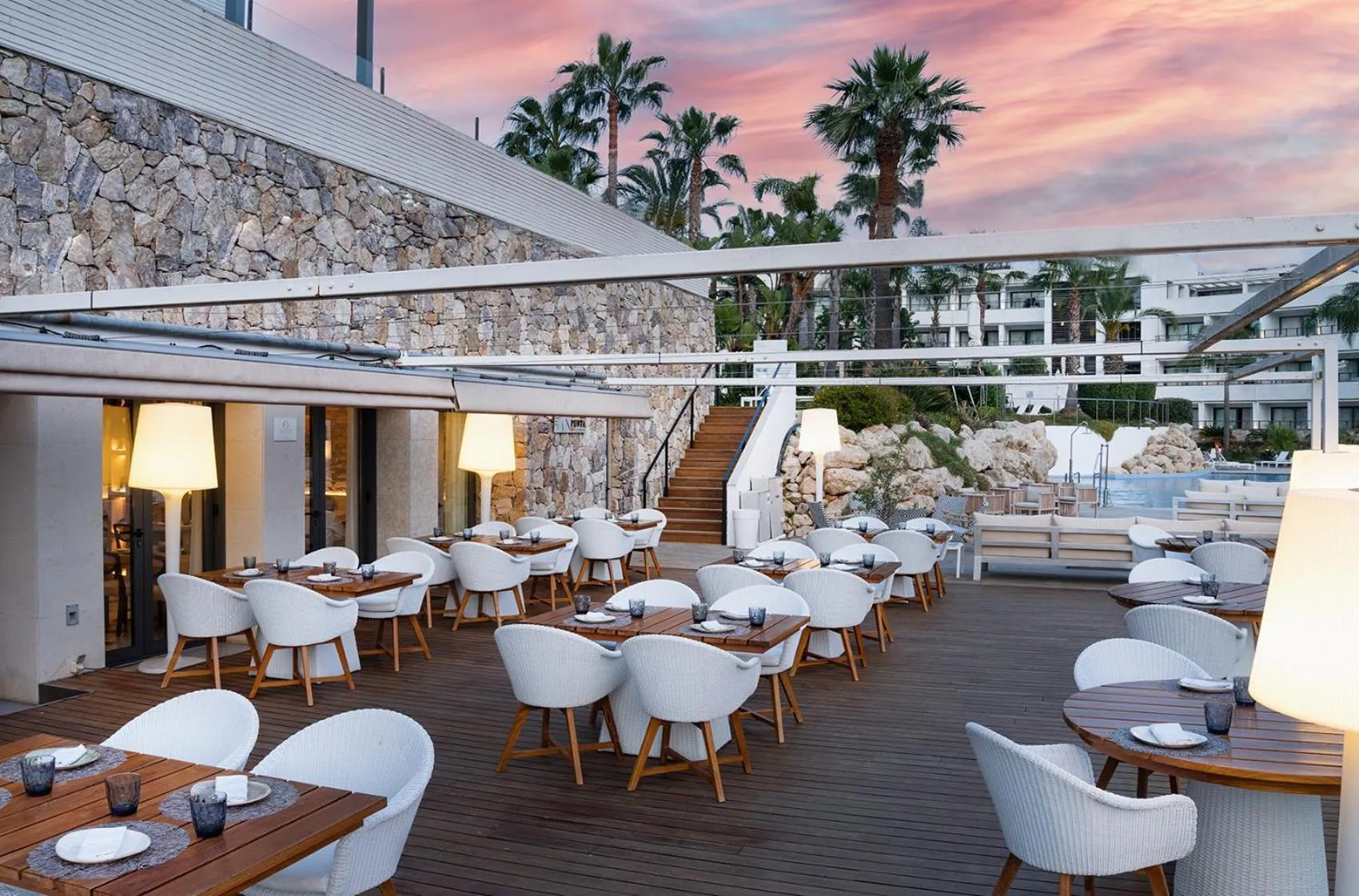 Restaurant/places to eat in Eurostars Sitges