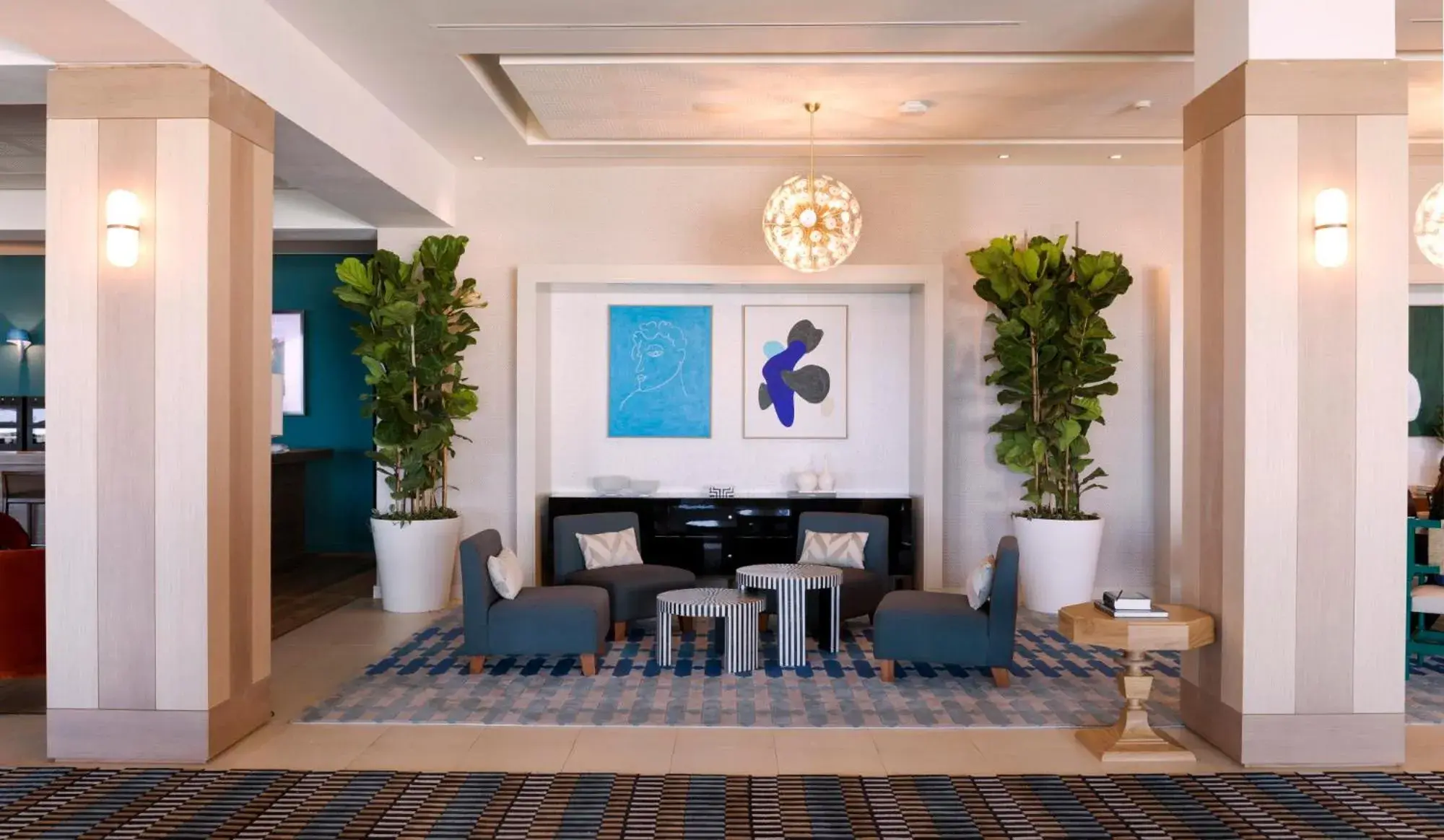 Living room in Eurostars Sitges Living room in Eurostars Sitges