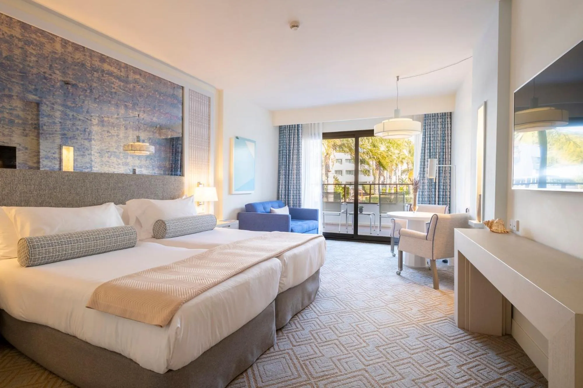 Bedroom, Bed in Eurostars Sitges