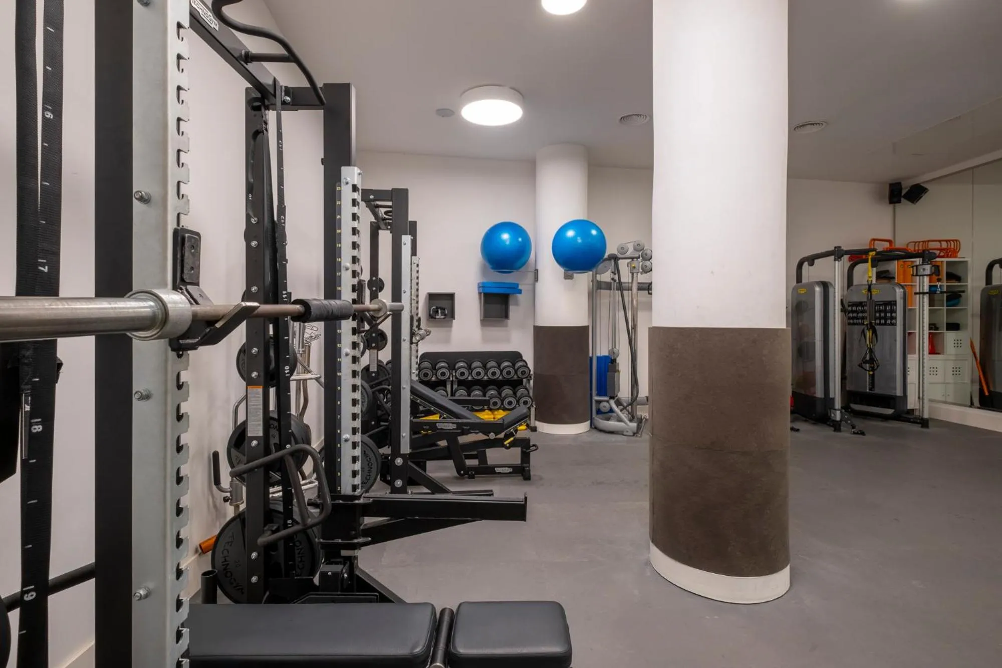 Fitness centre/facilities in Eurostars Sitges