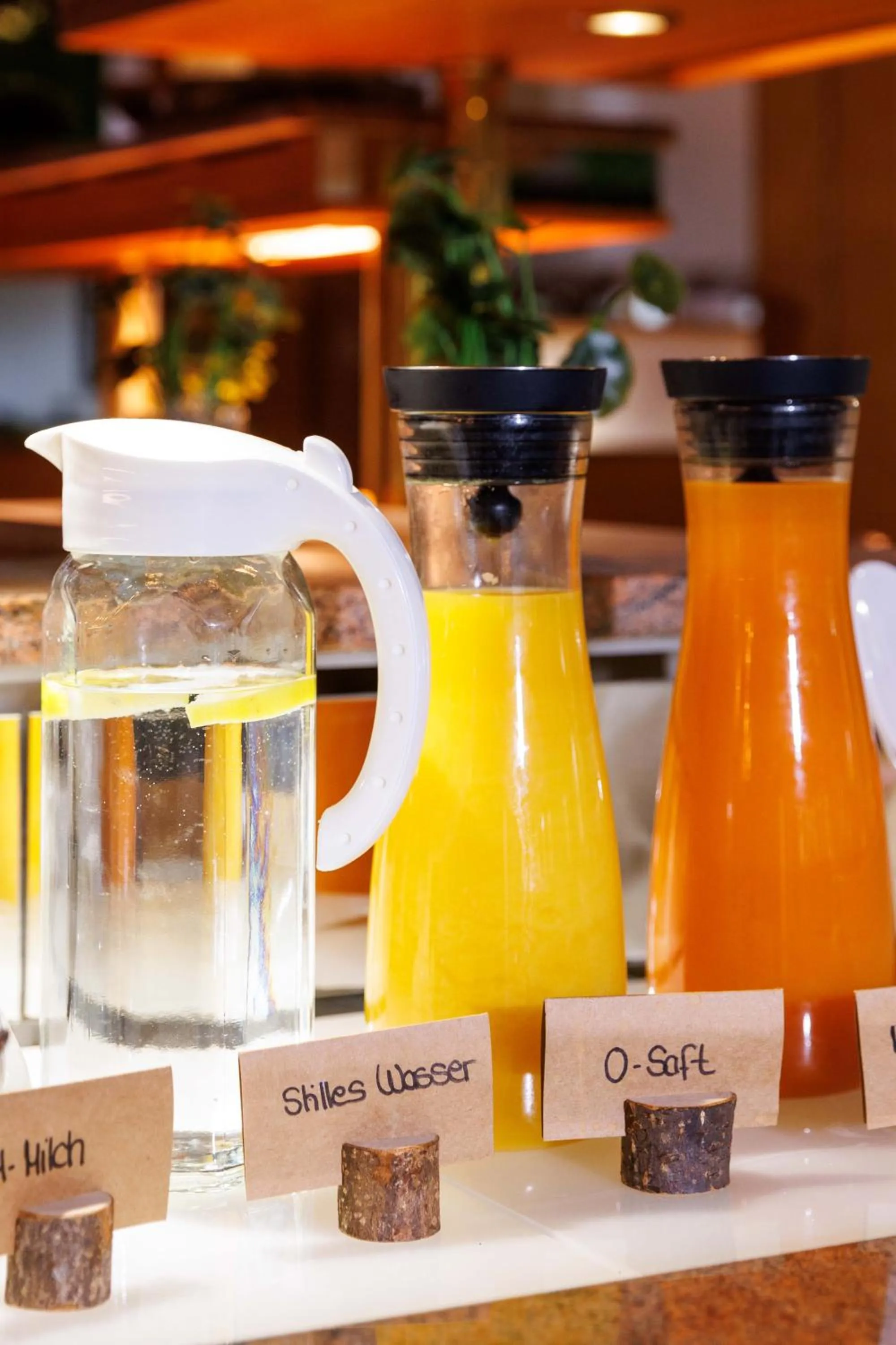 Food and drinks in Naturhotel Blaubach