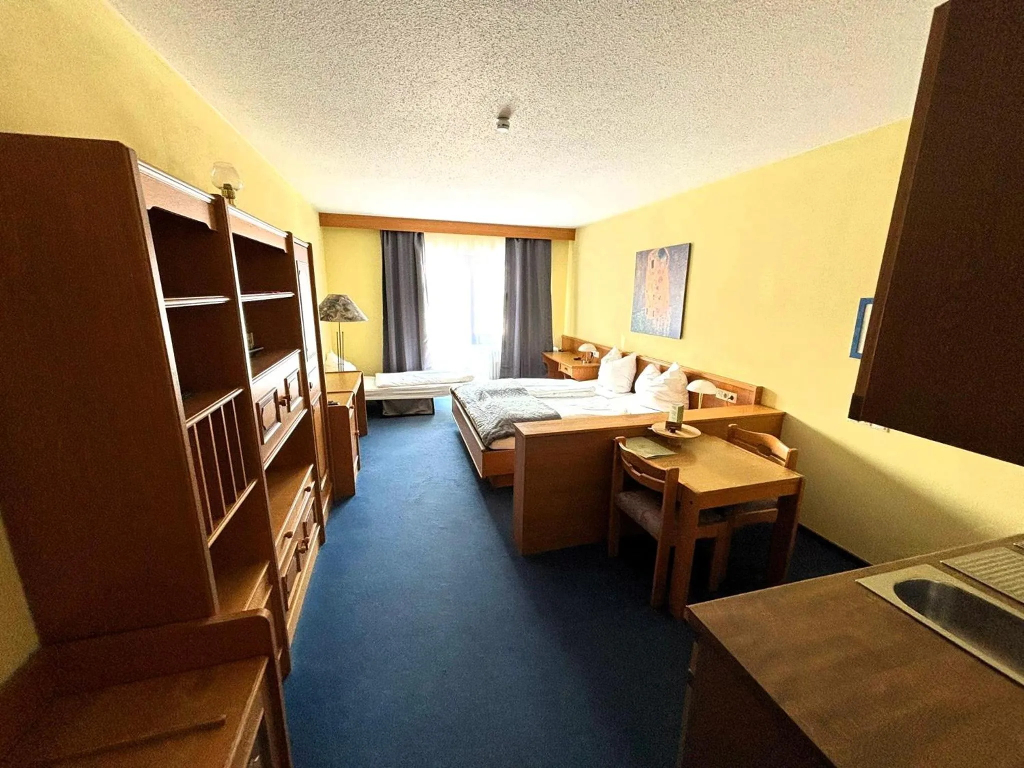 Bed in Naturhotel Blaubach