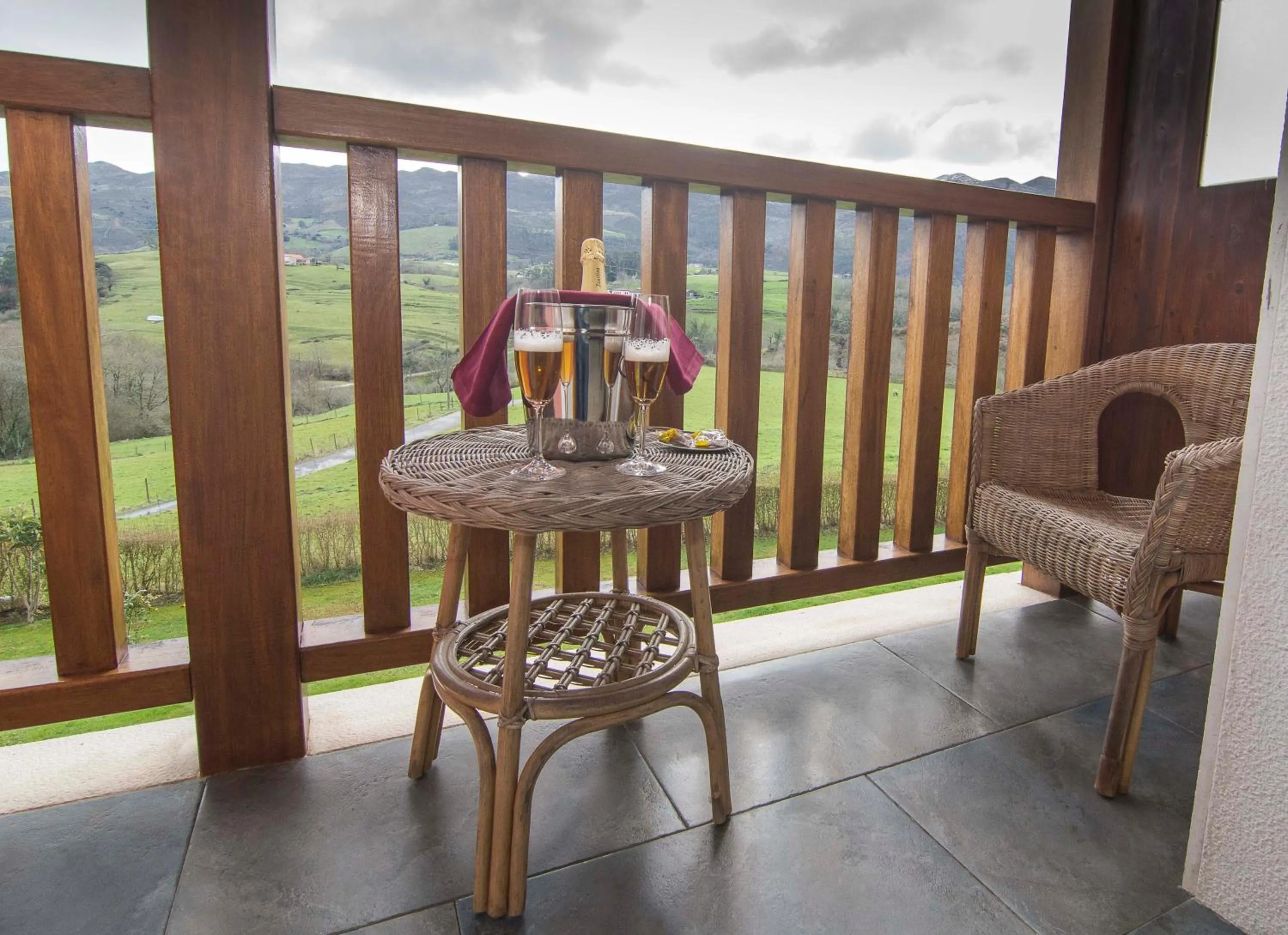Balcony/Terrace in Hotel Puerta Del Oriente