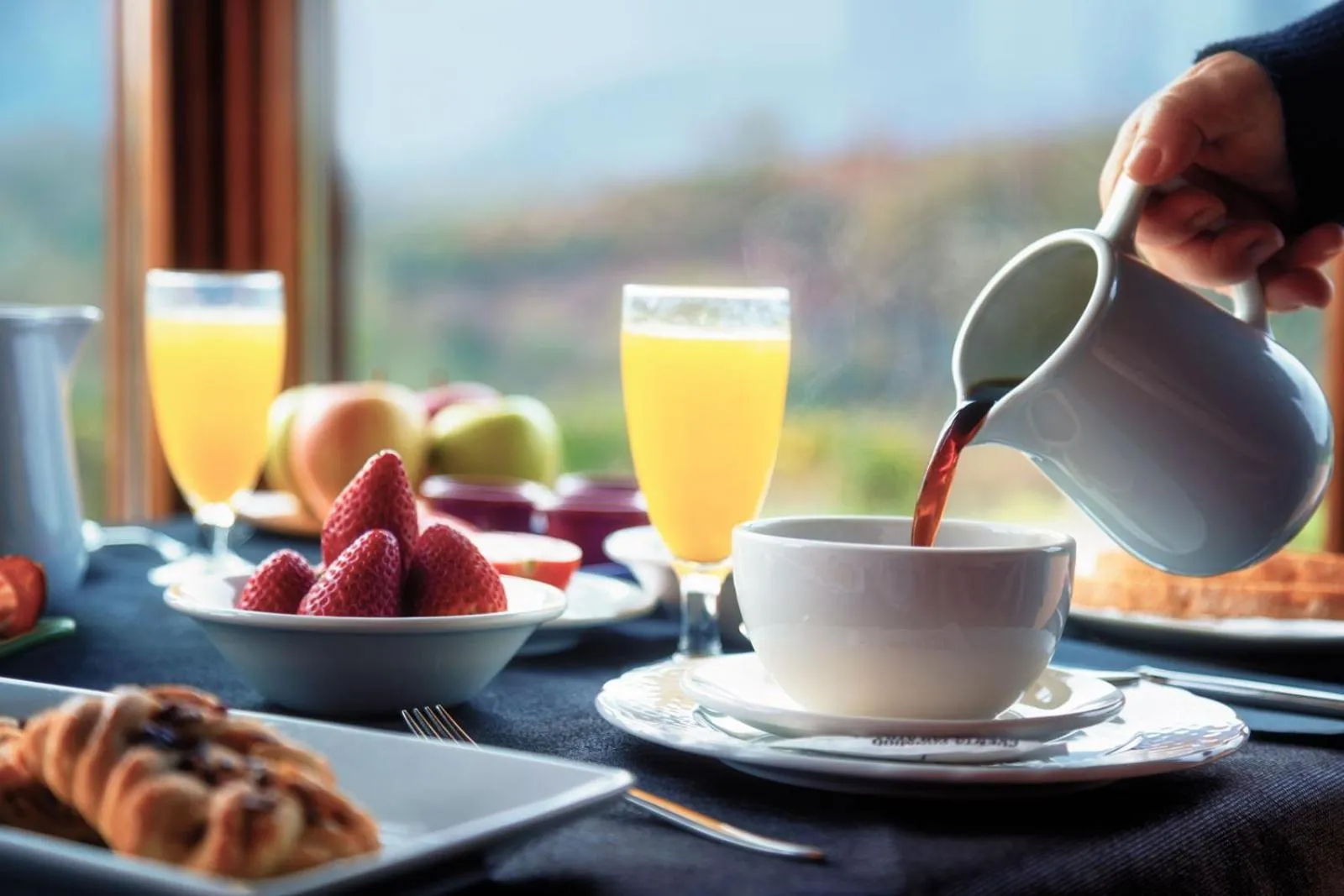 Food and drinks in Hotel Puerta Del Oriente