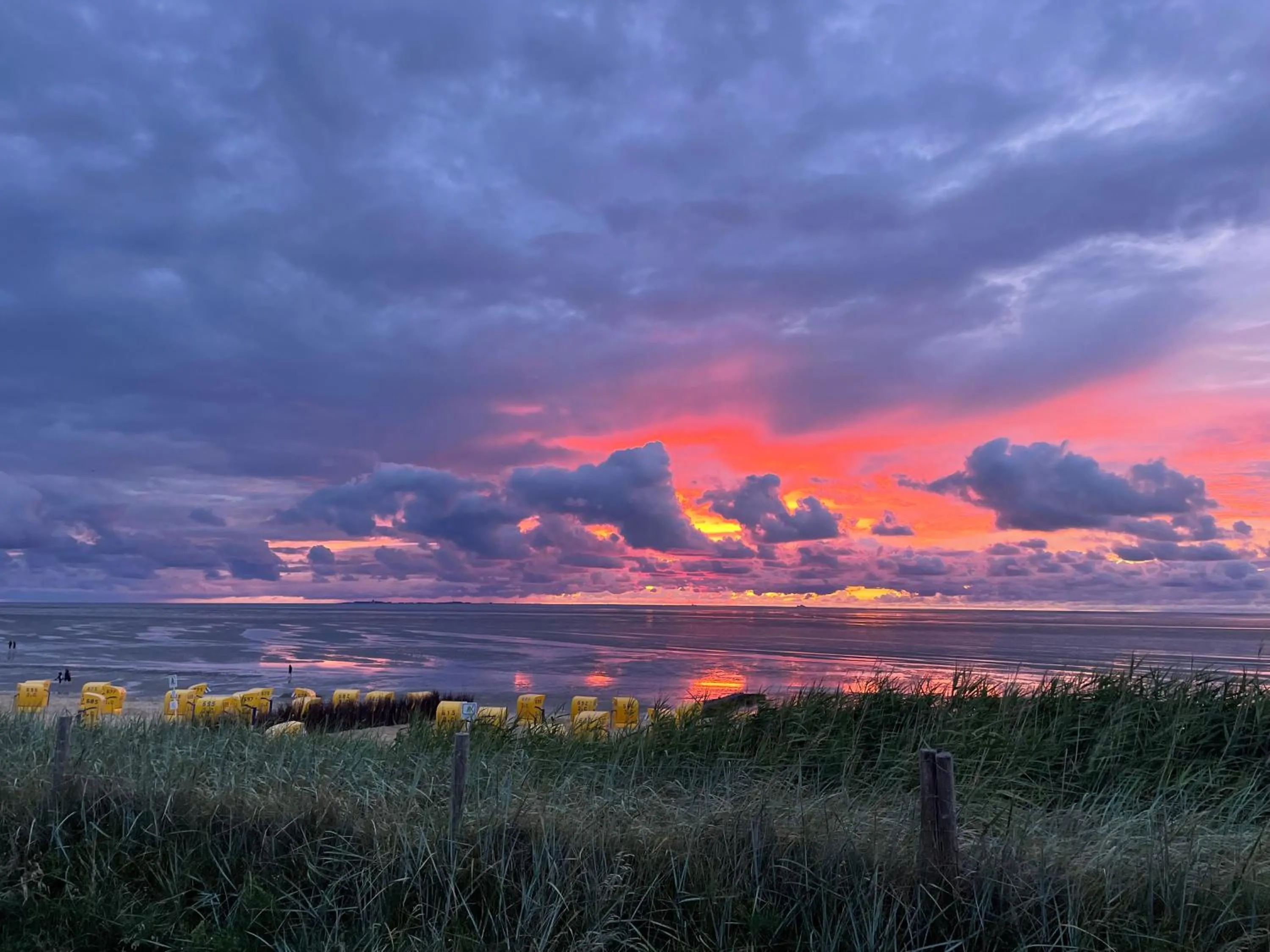 Beach in Duhner Strand Whg 5