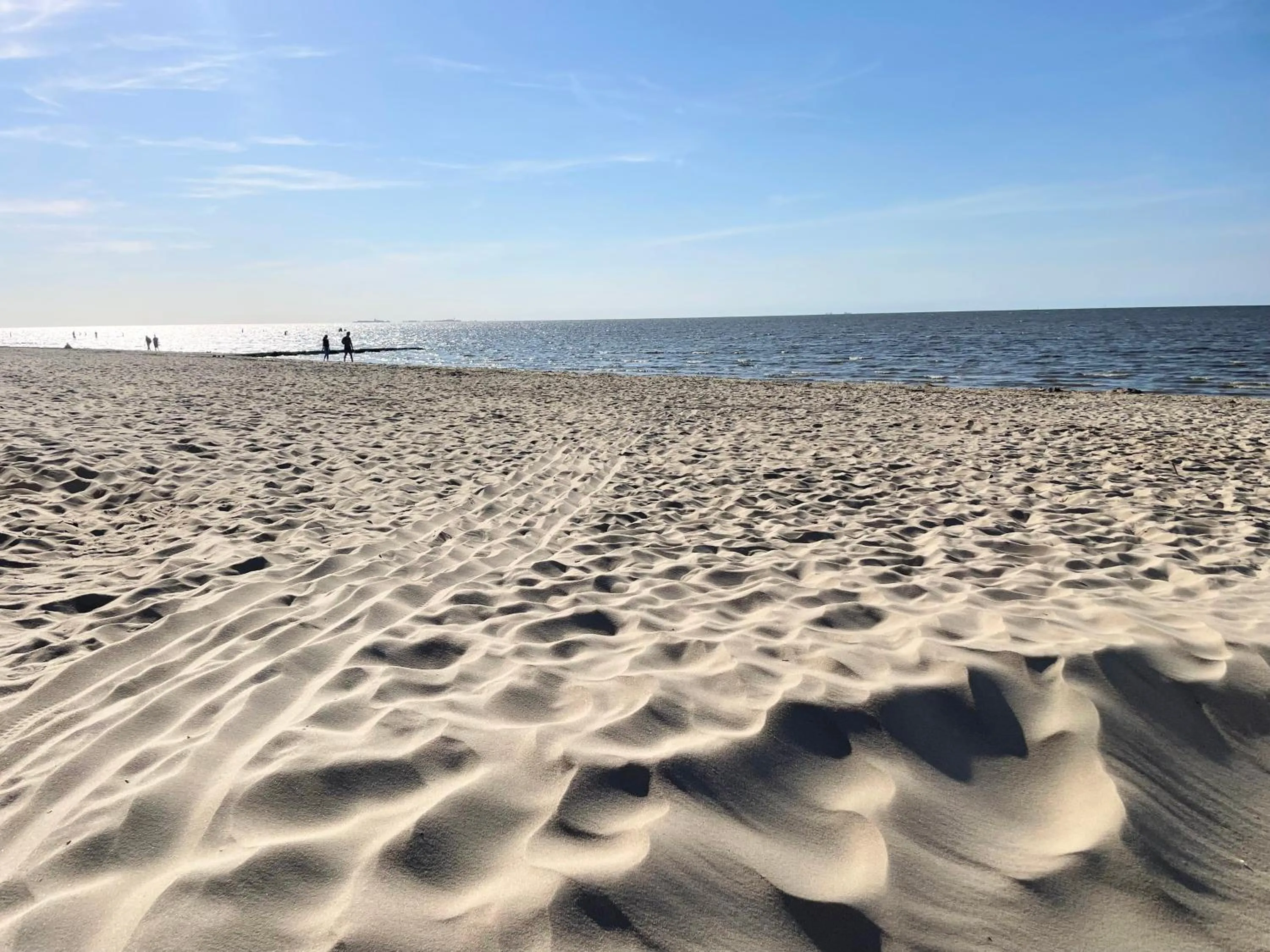 Beach in Duhner Strand Whg 5