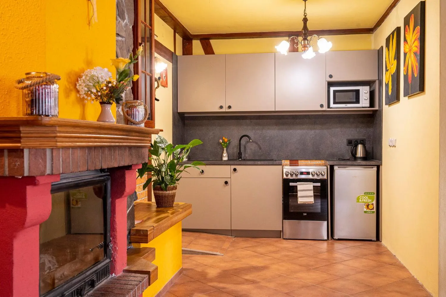 Kitchen or kitchenette in Jurika Liptov