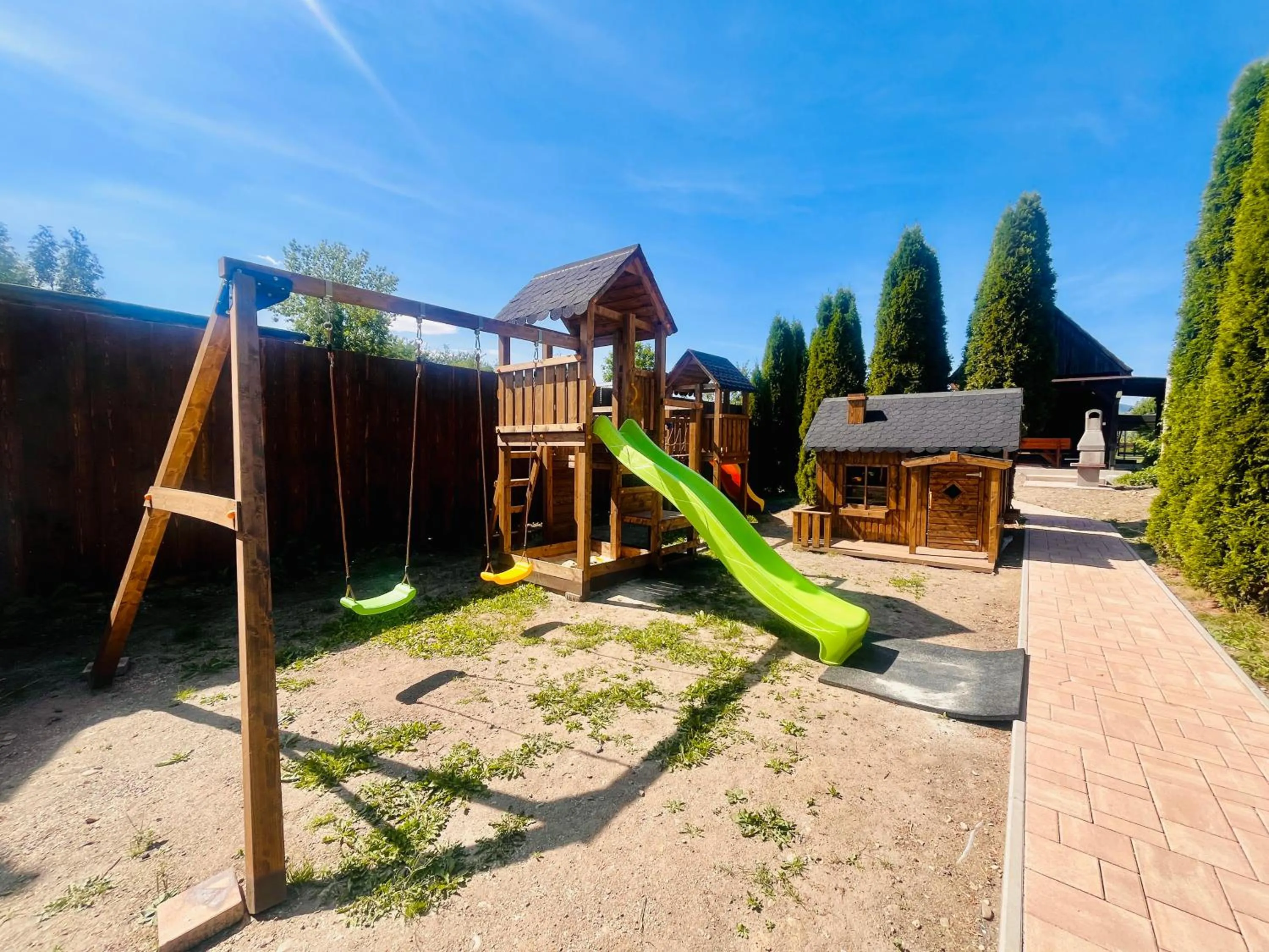 Children play ground in Jurika Liptov