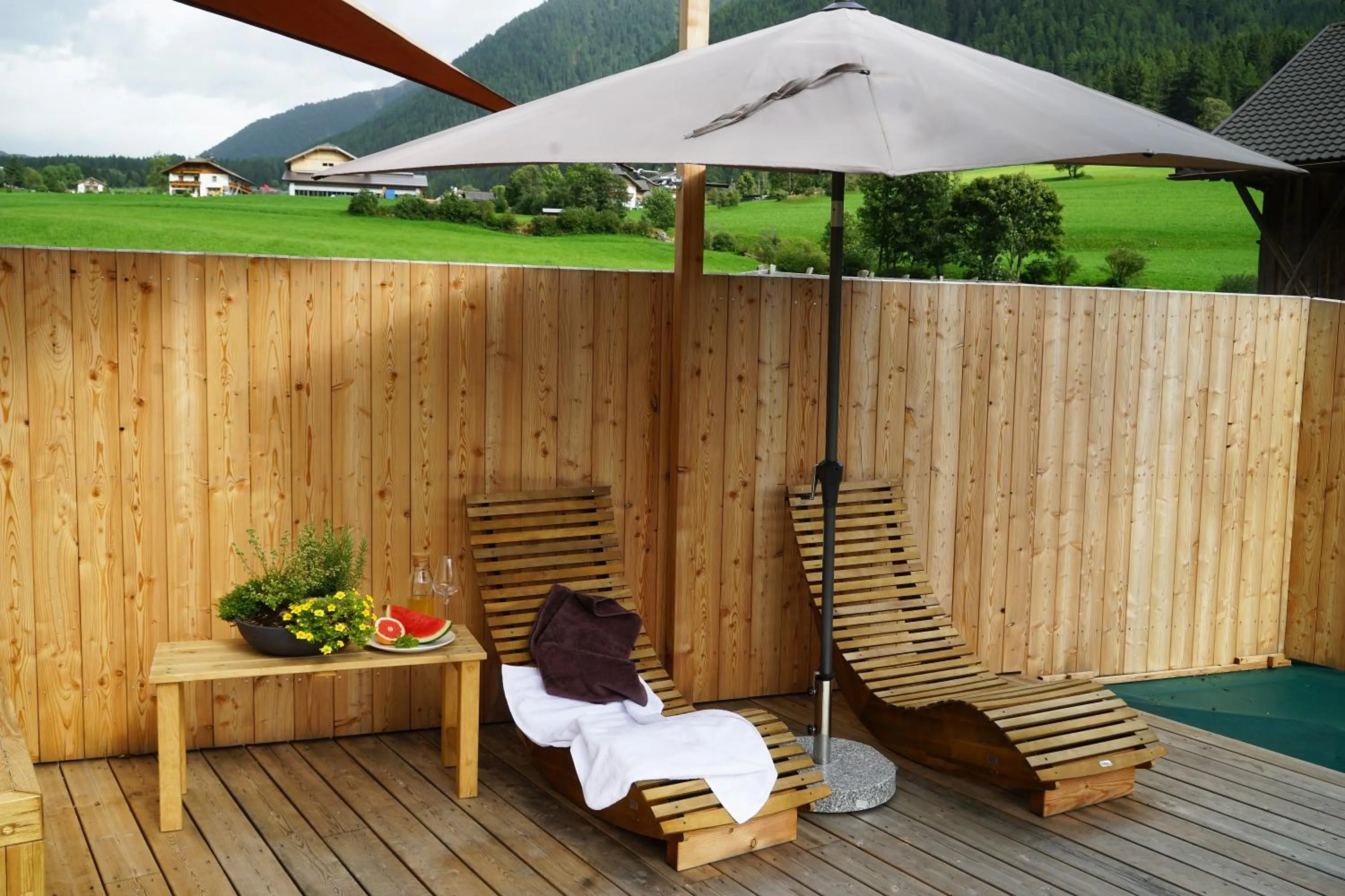 Natural landscape in Halbwöhrerhof