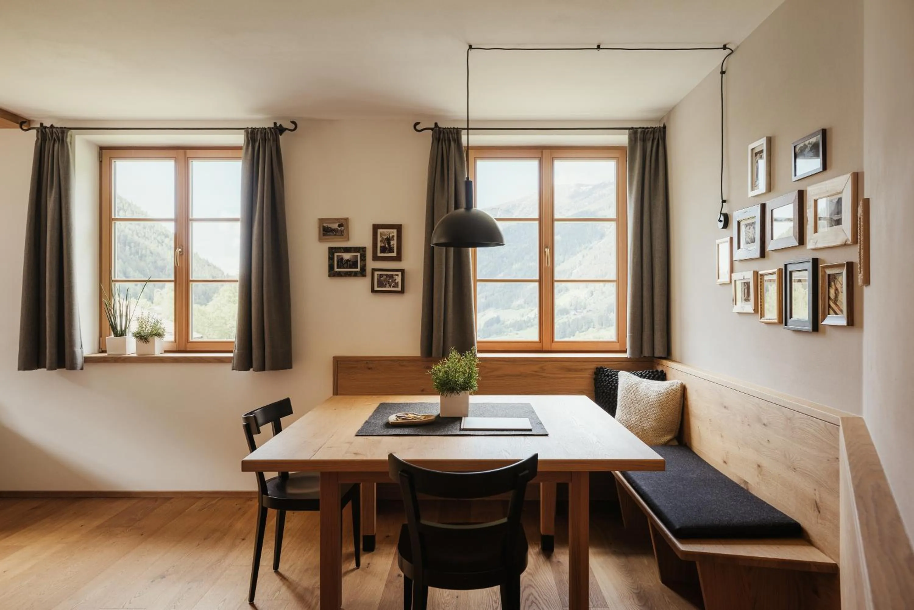 Dining area in Halbwöhrerhof