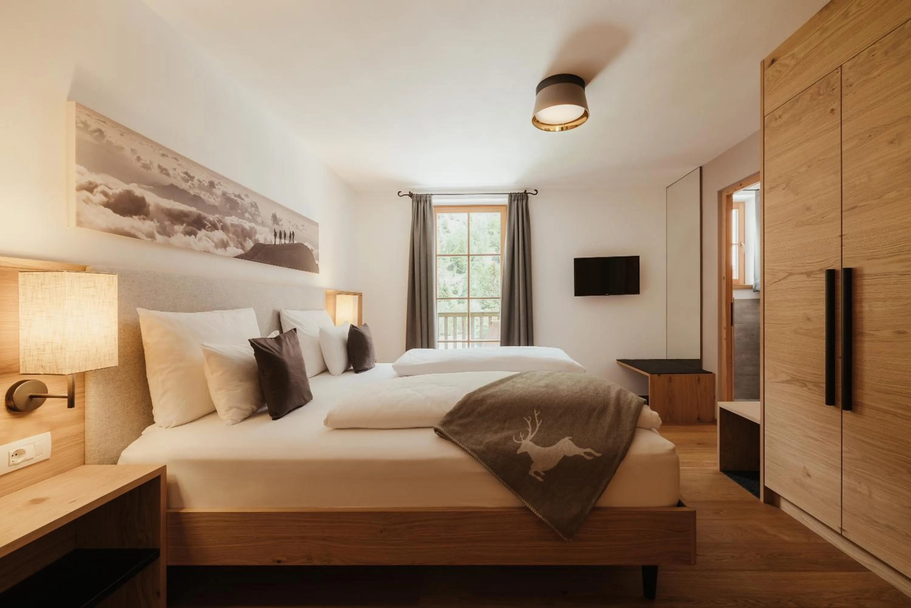 Bedroom, Bed in Halbwöhrerhof