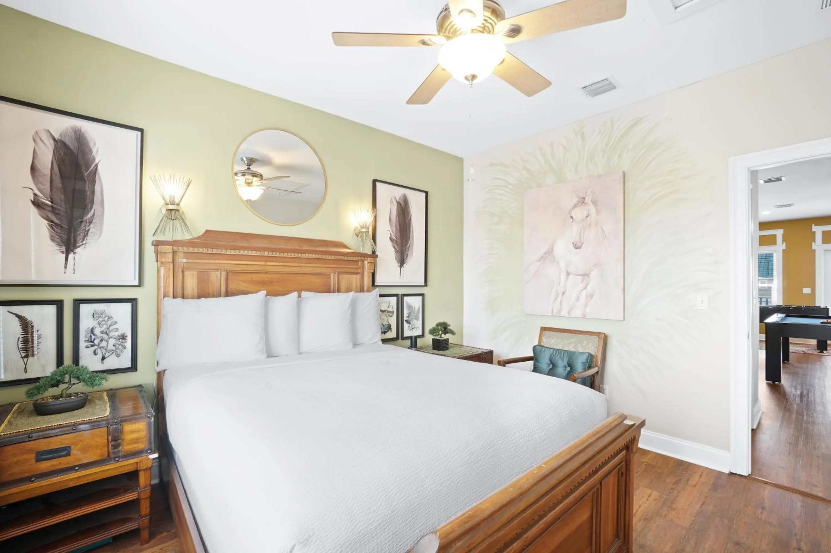 Bed in Beach House - Dreams Come True by Panhandle Getaways