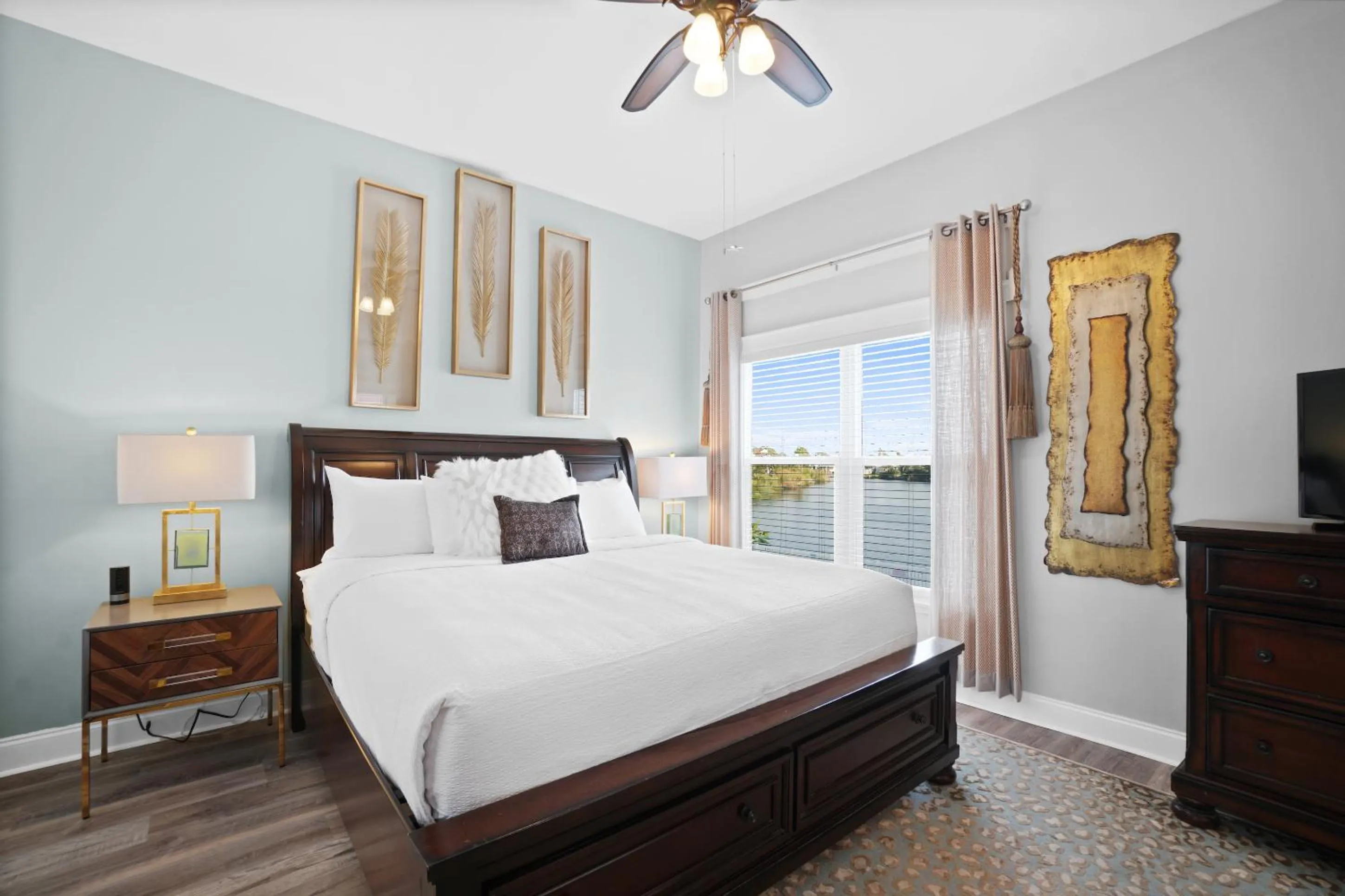 Bed in Beach House - Dreams Come True by Panhandle Getaways