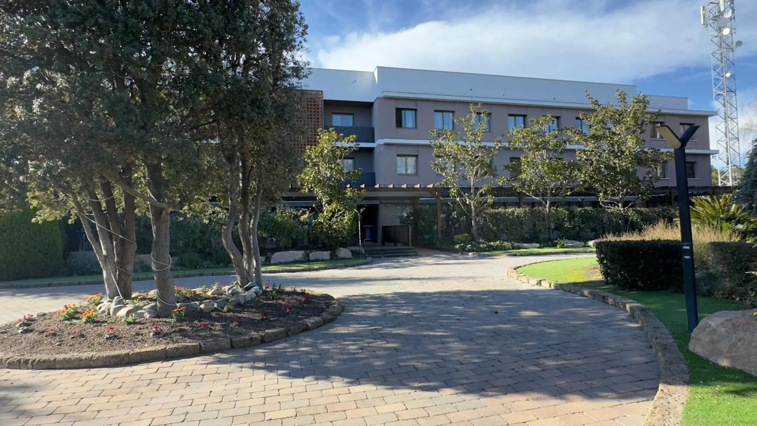 Twin Room in Hotel Bruc Twin Room in Hotel Bruc