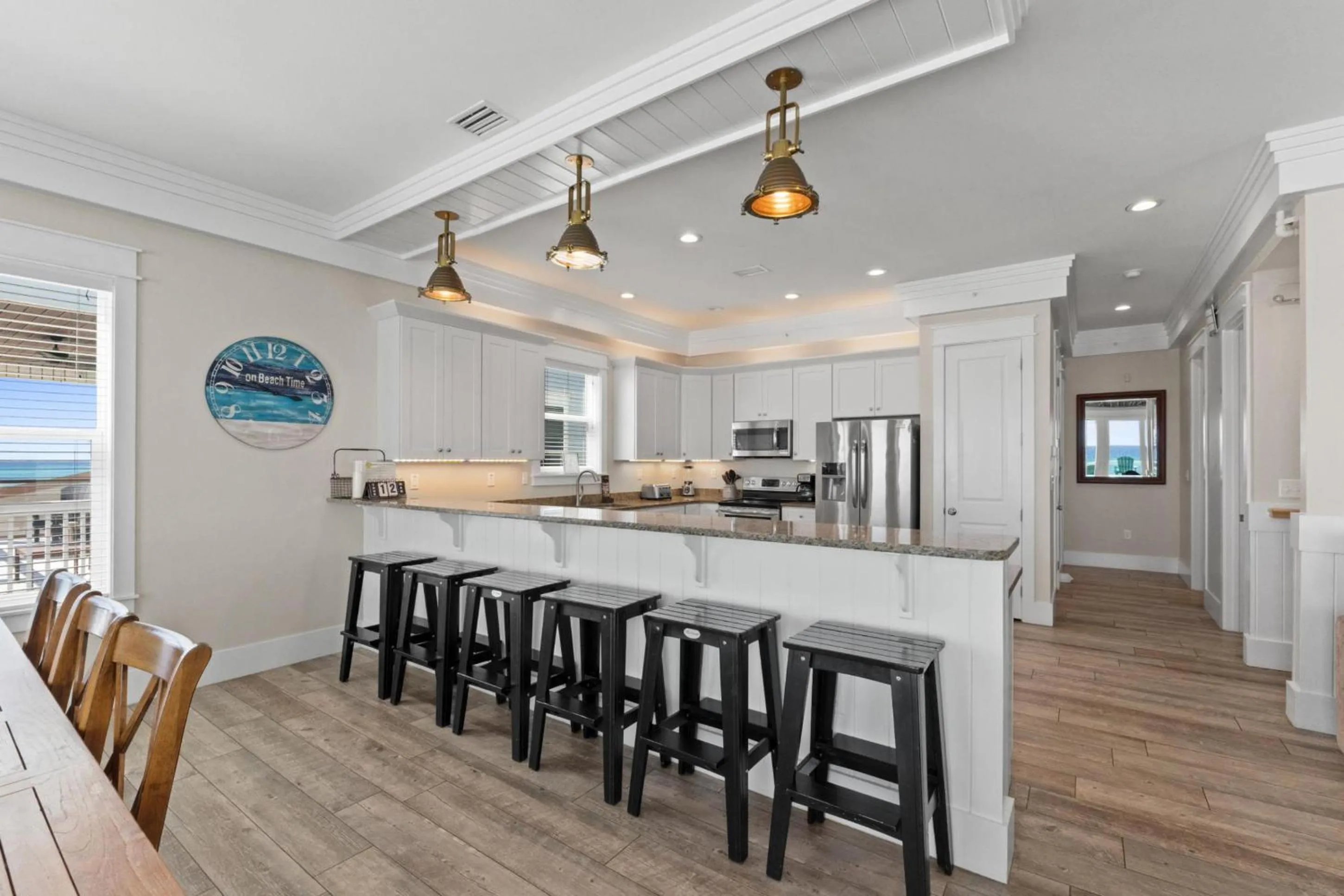 Kitchen or kitchenette in Beach House - Sweet N Salty by Panhandle Getaways