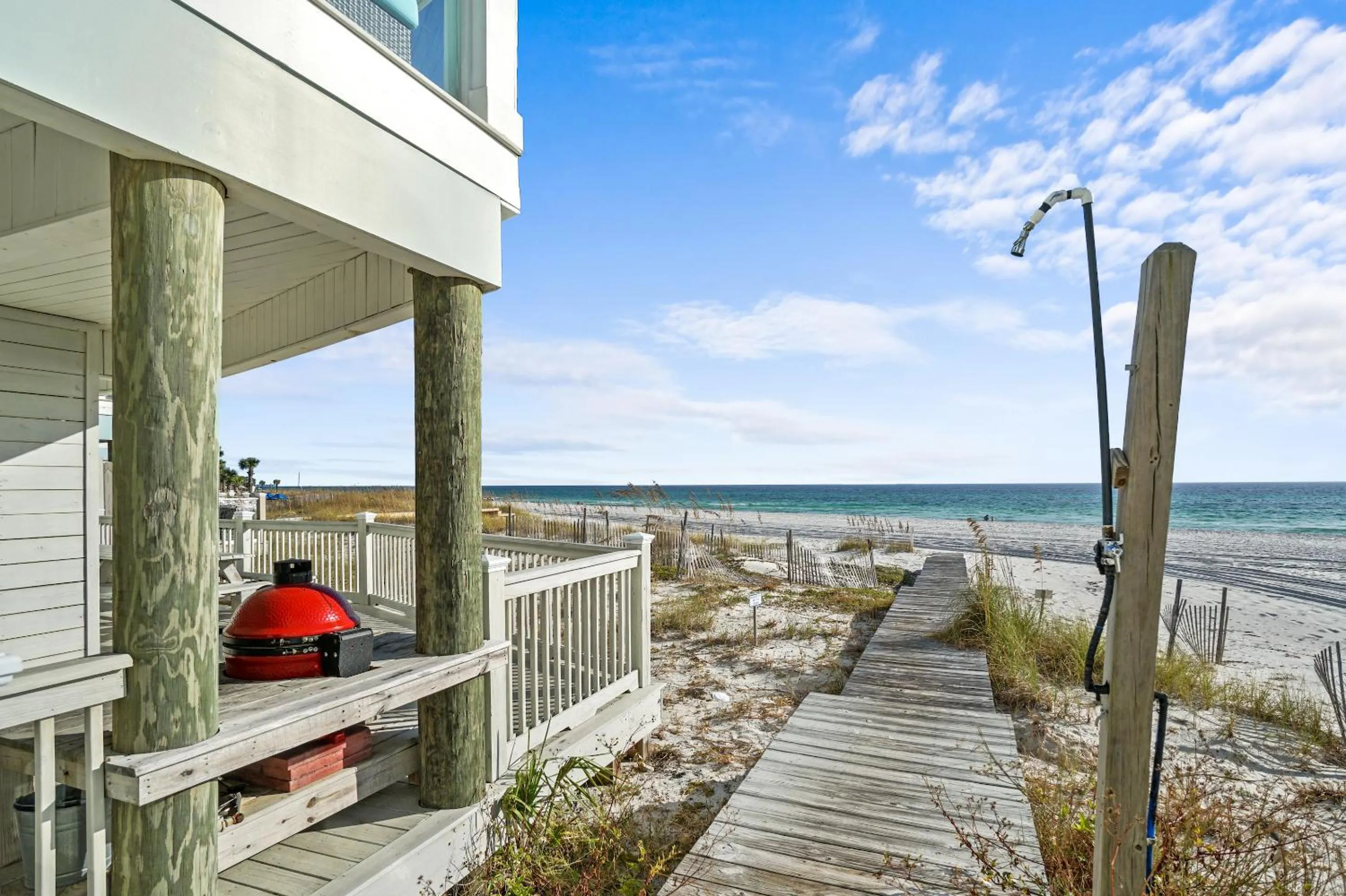 Shower in Beach House - Sweet N Salty by Panhandle Getaways