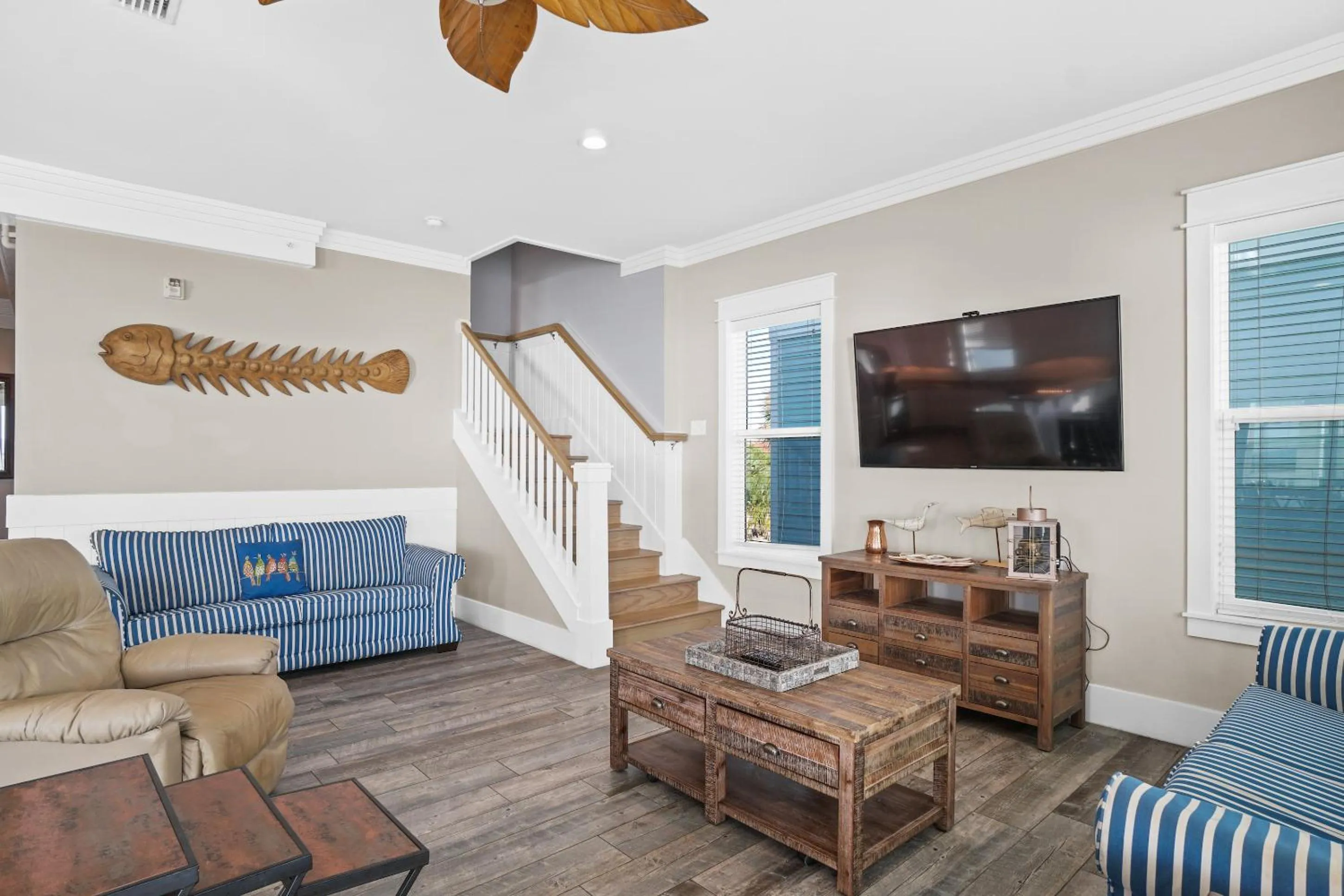 TV and multimedia in Beach House - Sweet N Salty by Panhandle Getaways