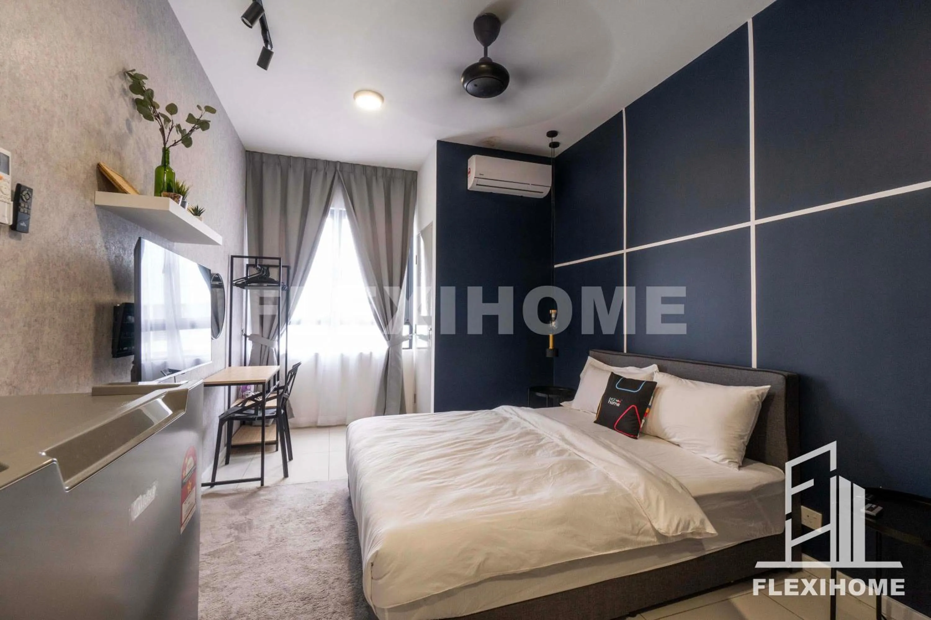 Bed in KLIA, KLIA2, Horizon Suites Sepang, Designed Studio, by Flexihome-MY