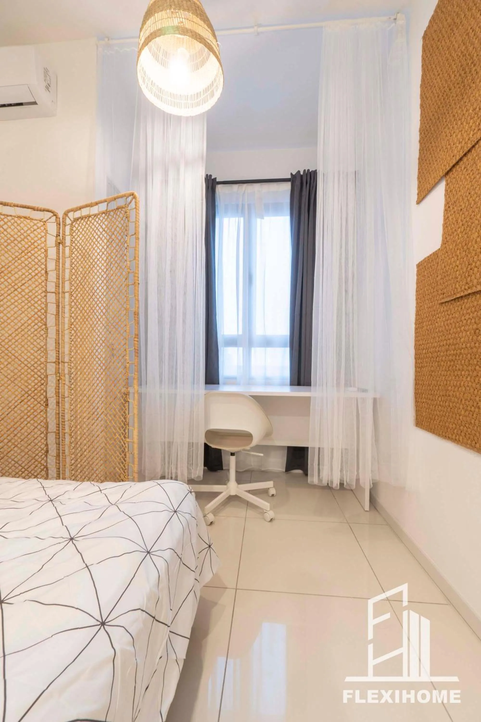 Bed in KLIA, KLIA2, Horizon Suites Sepang, Designed Studio, by Flexihome-MY