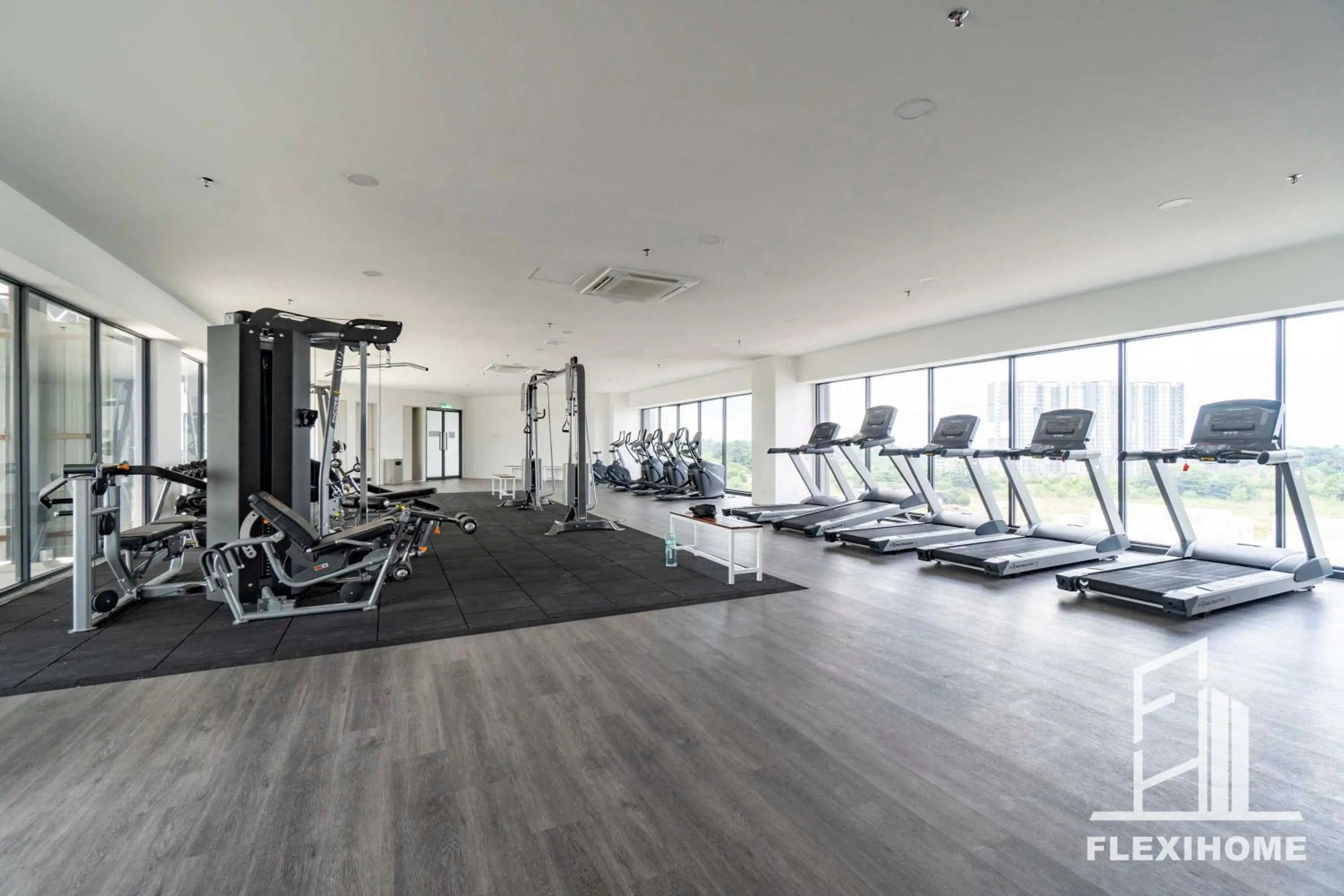 Fitness centre/facilities in KLIA, KLIA2, Horizon Suites Sepang, Designed Studio, by Flexihome-MY