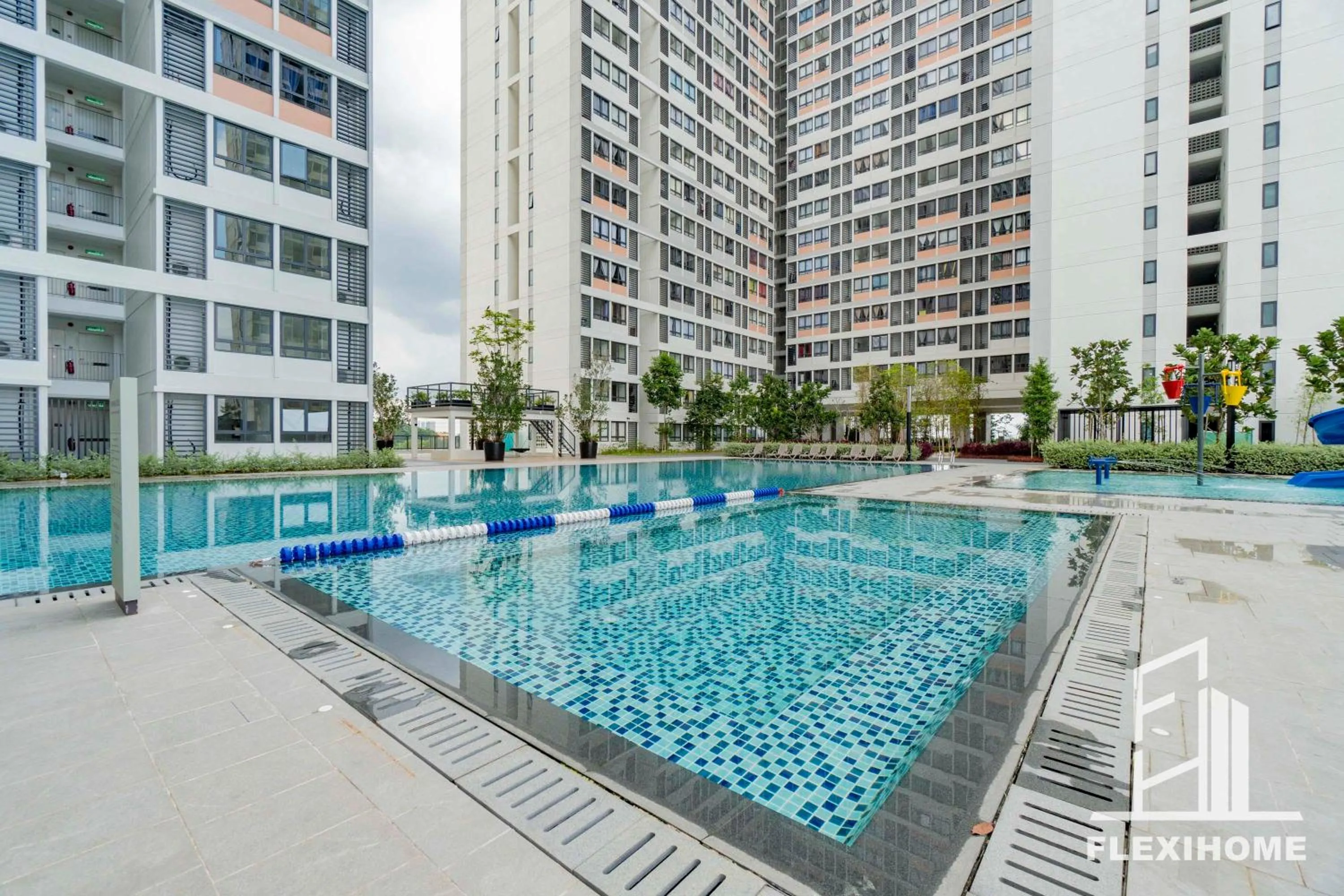 Swimming pool in KLIA, KLIA2, Horizon Suites Sepang, Designed Studio, by Flexihome-MY