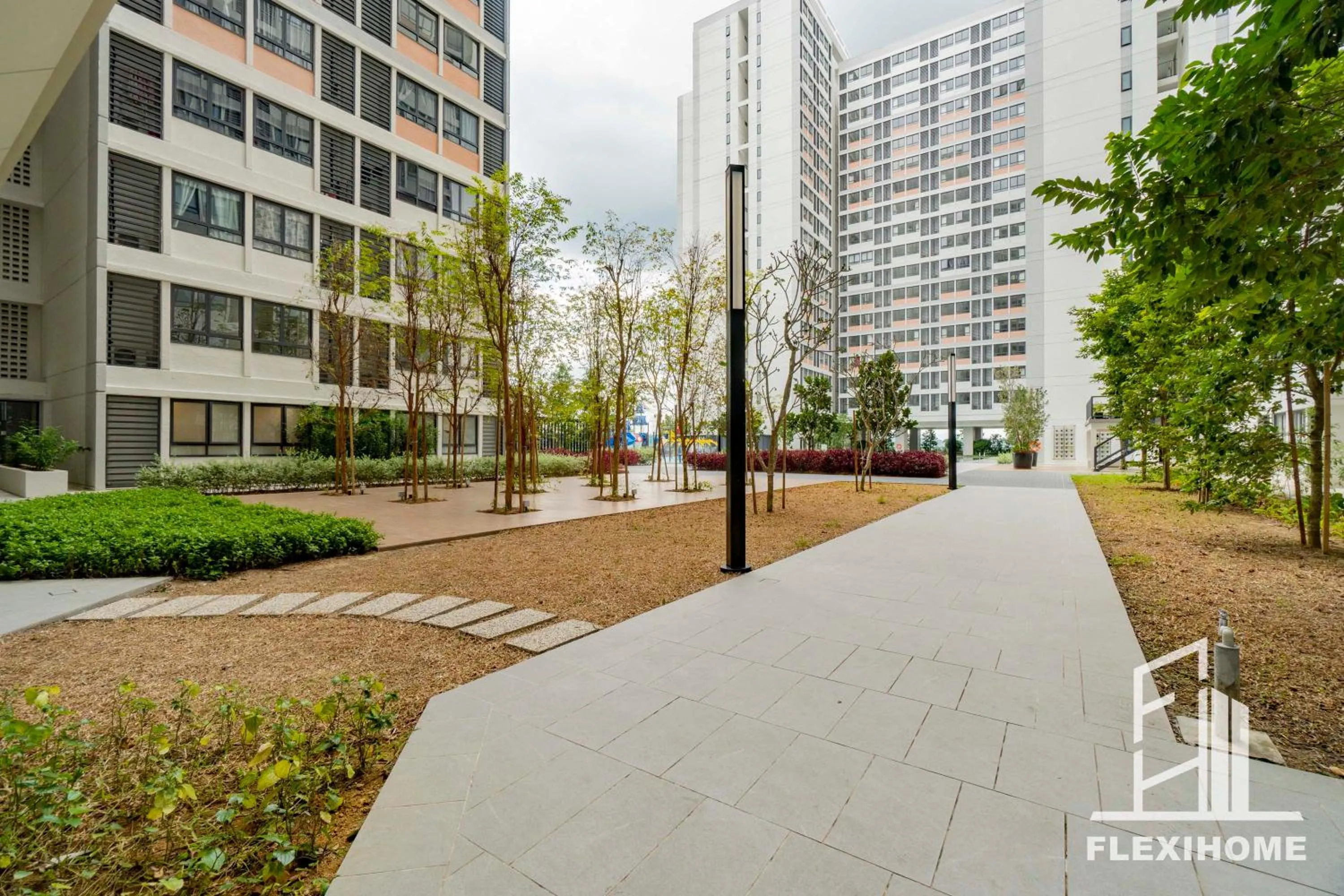 Garden in KLIA, KLIA2, Horizon Suites Sepang, Designed Studio, by Flexihome-MY