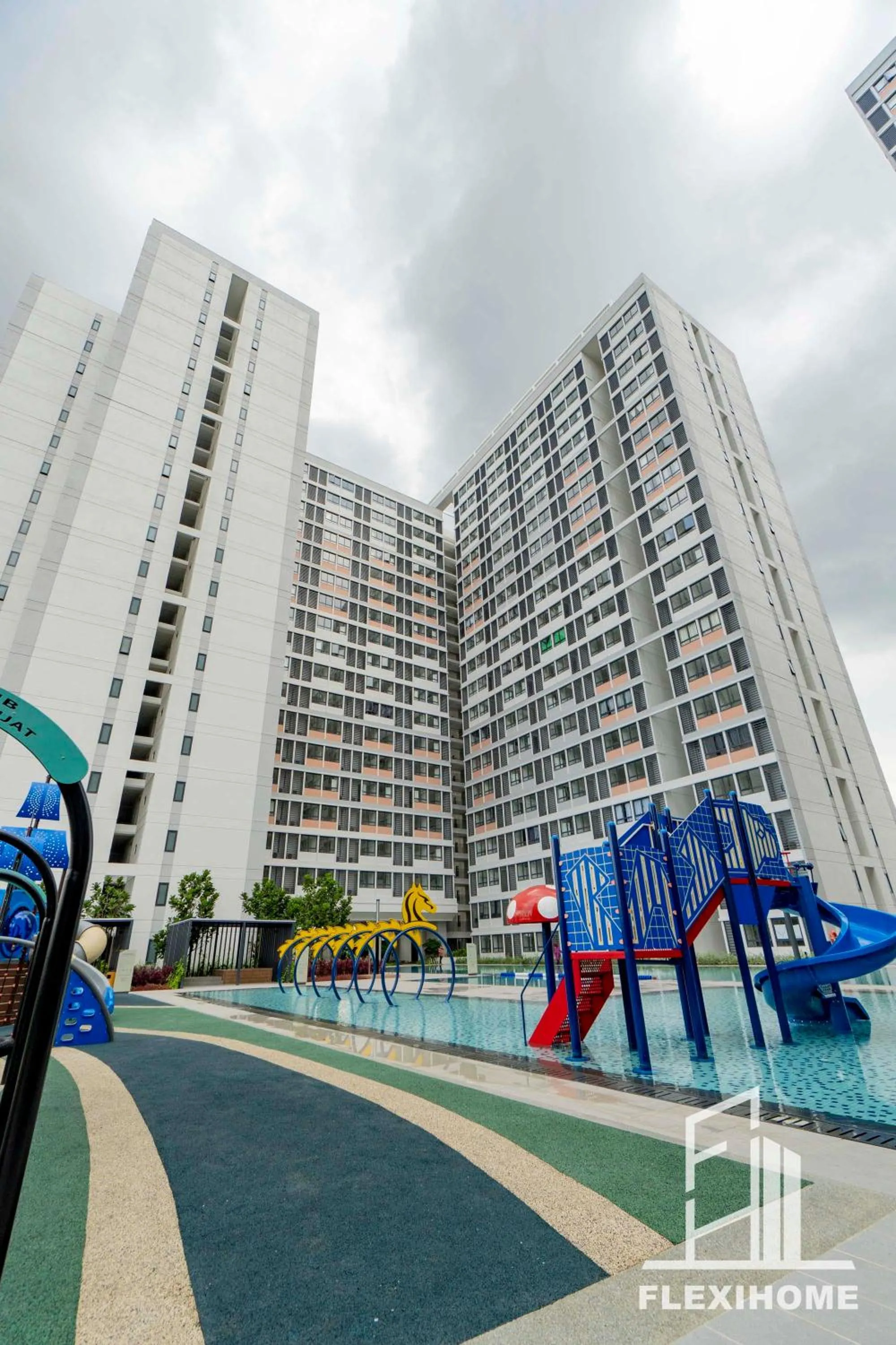Children play ground in KLIA, KLIA2, Horizon Suites Sepang, Designed Studio, by Flexihome-MY