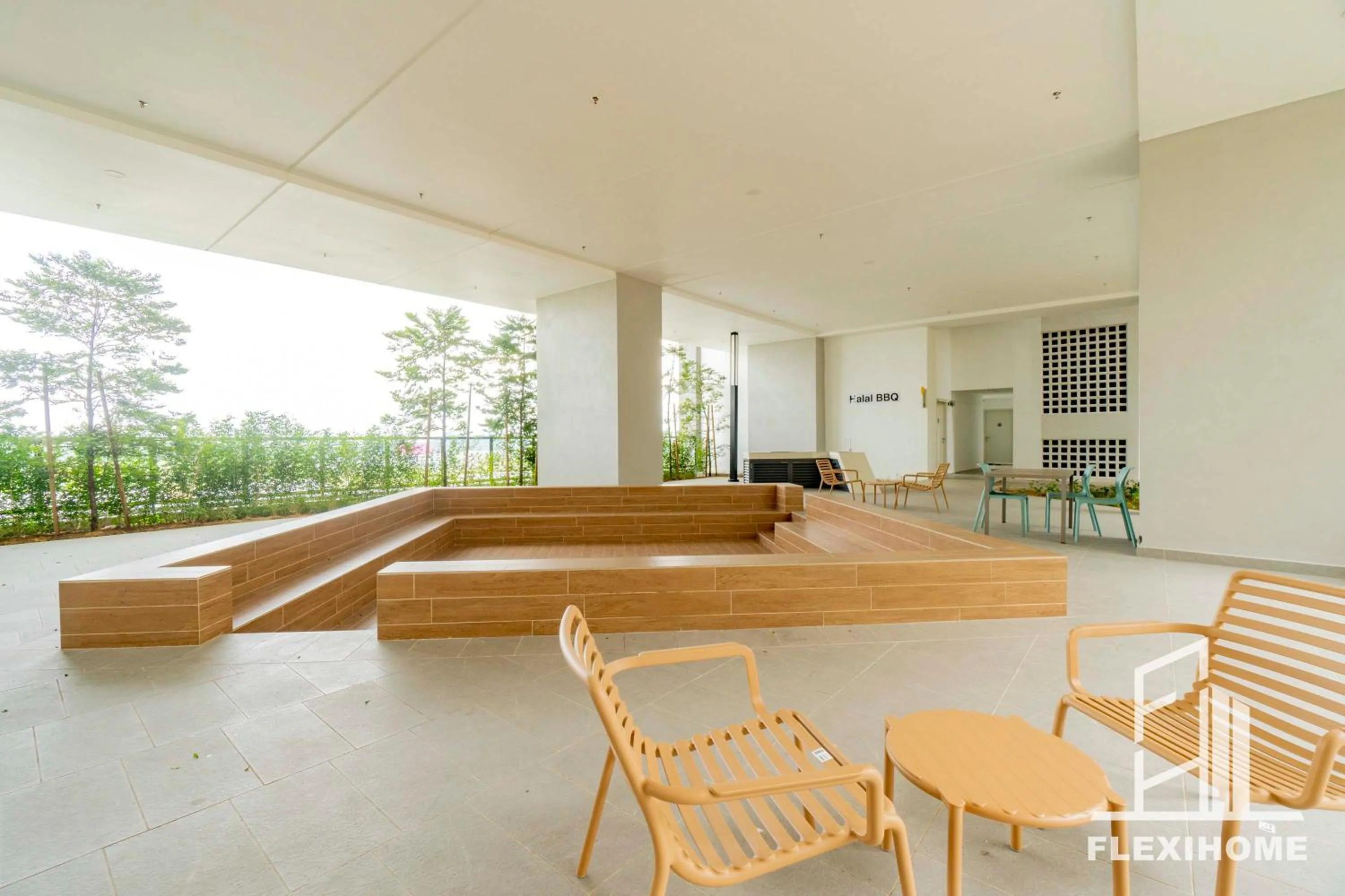 Seating area in KLIA, KLIA2, Horizon Suites Sepang, Designed Studio, by Flexihome-MY