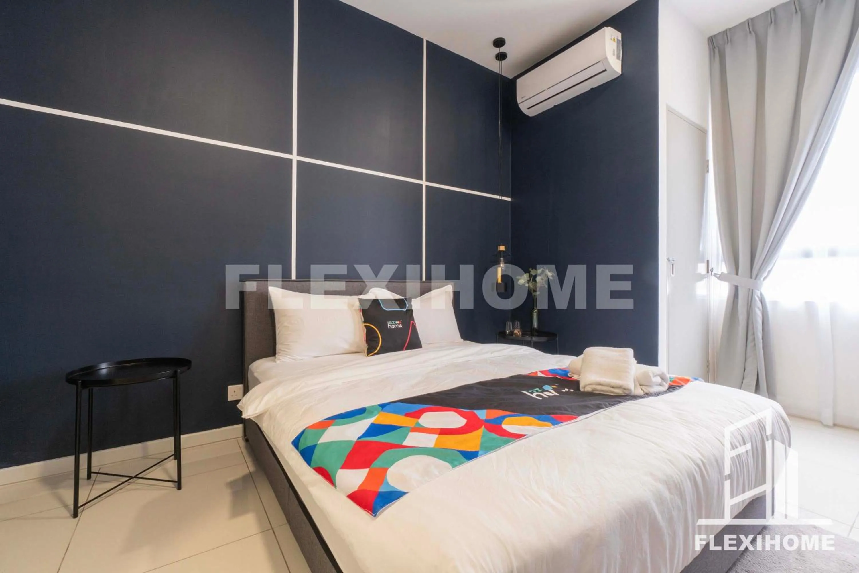 Bed in KLIA, KLIA2, Horizon Suites Sepang, Designed Studio, by Flexihome-MY