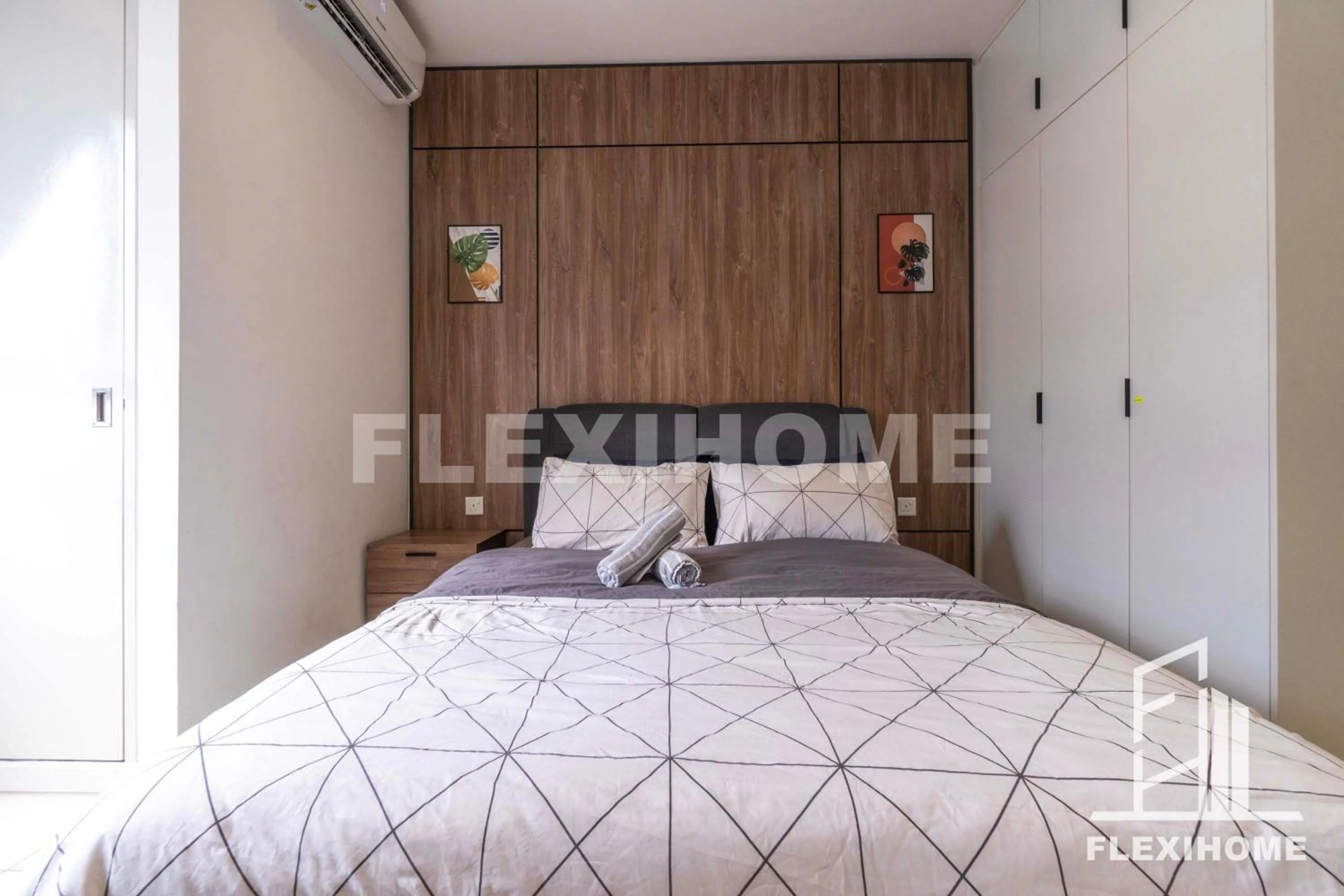 Bed in KLIA, KLIA2, Horizon Suites Sepang, Designed Studio, by Flexihome-MY