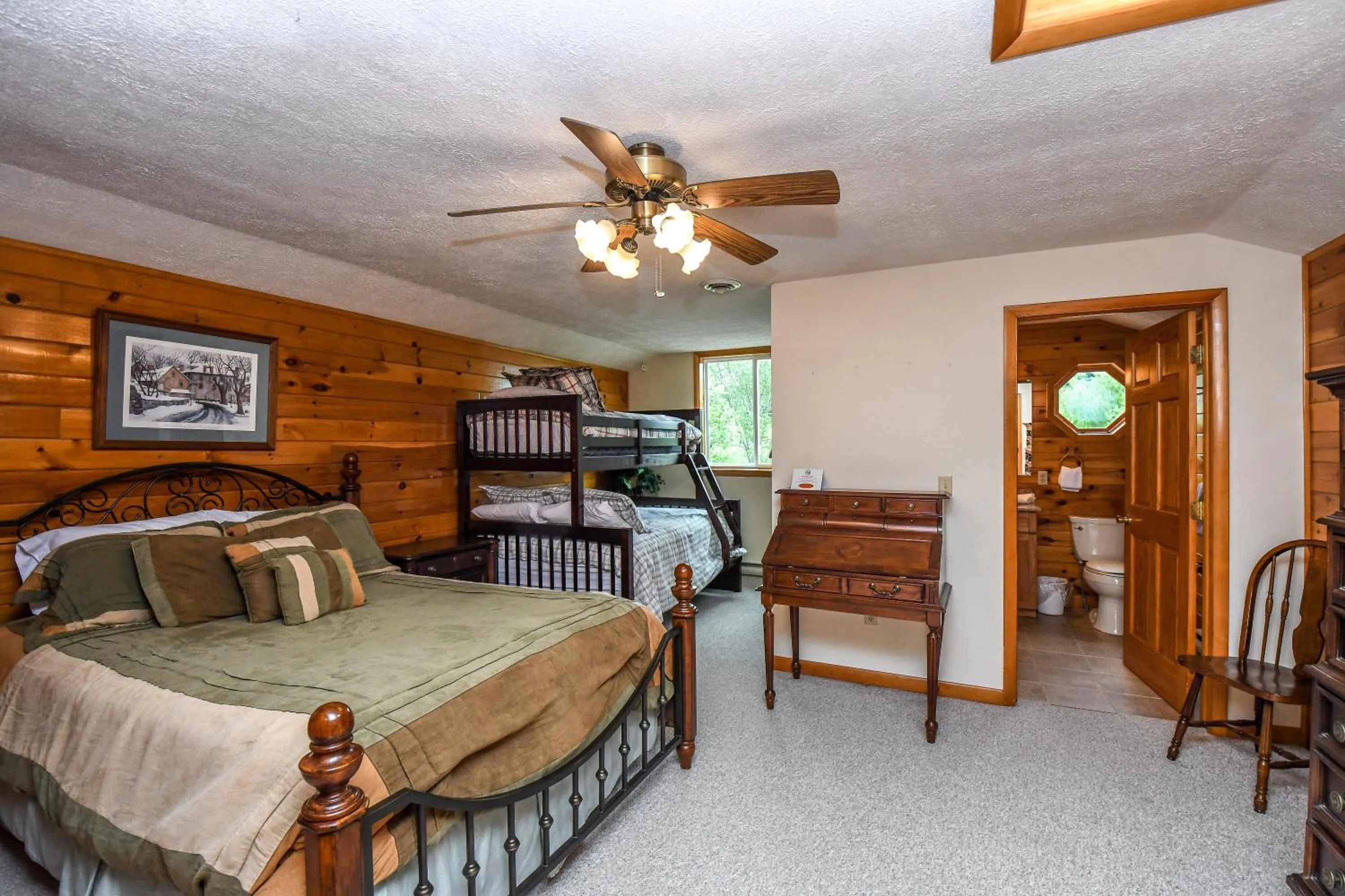 Property building, Bed in Forever Young