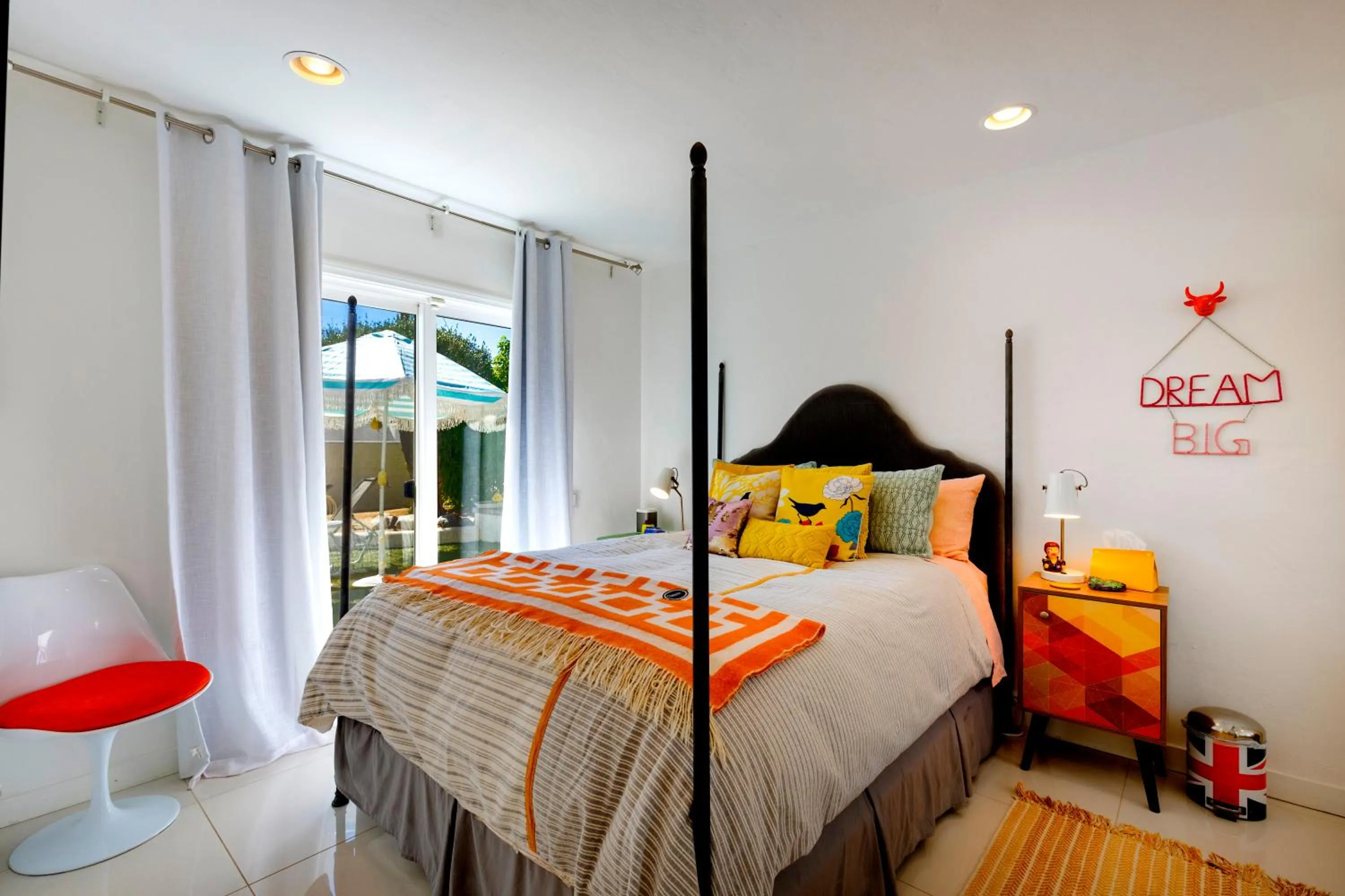 Bed in Amarillo House - Luxury Home with Pool & Spa