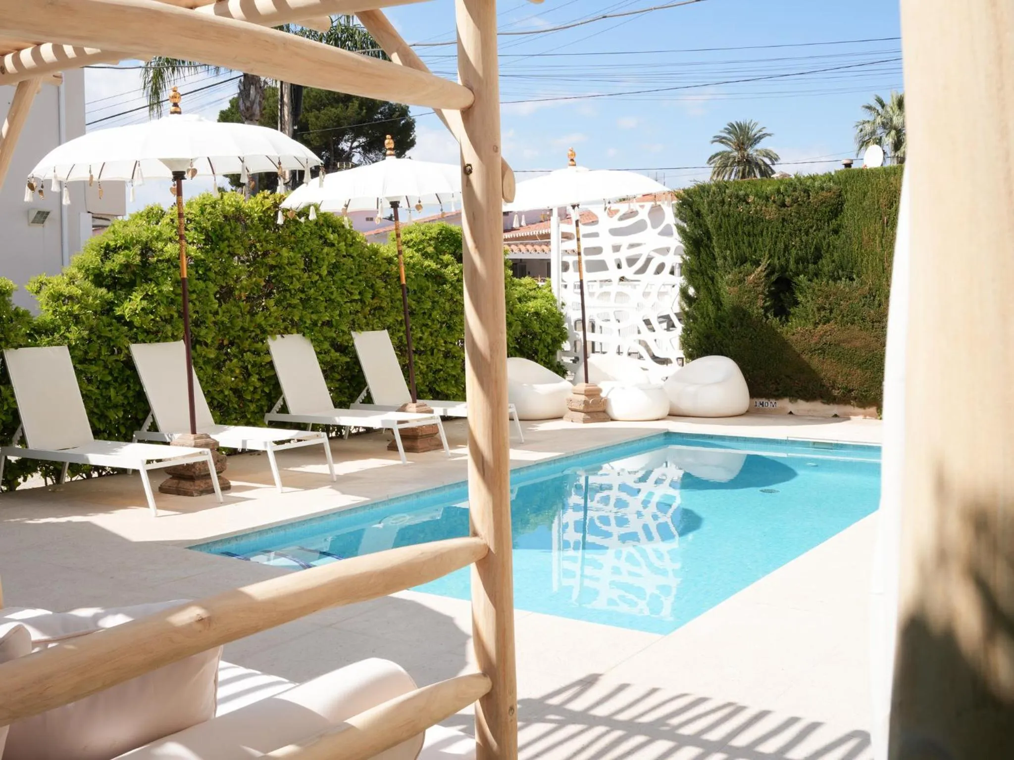 Swimming pool in Hotel Boutique Villamor - Only Adults