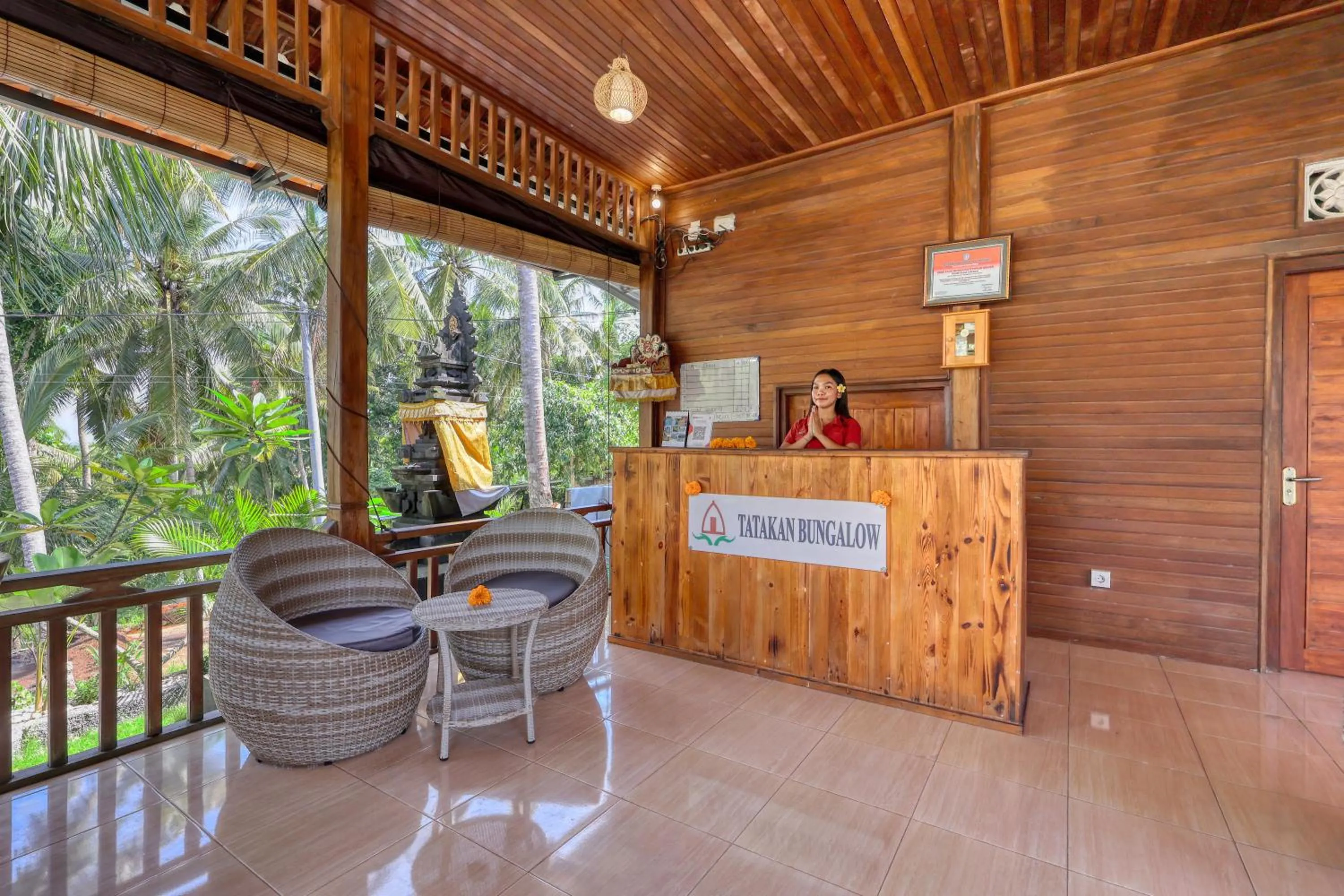 Lobby or reception in Kelingking Tatakan Villa