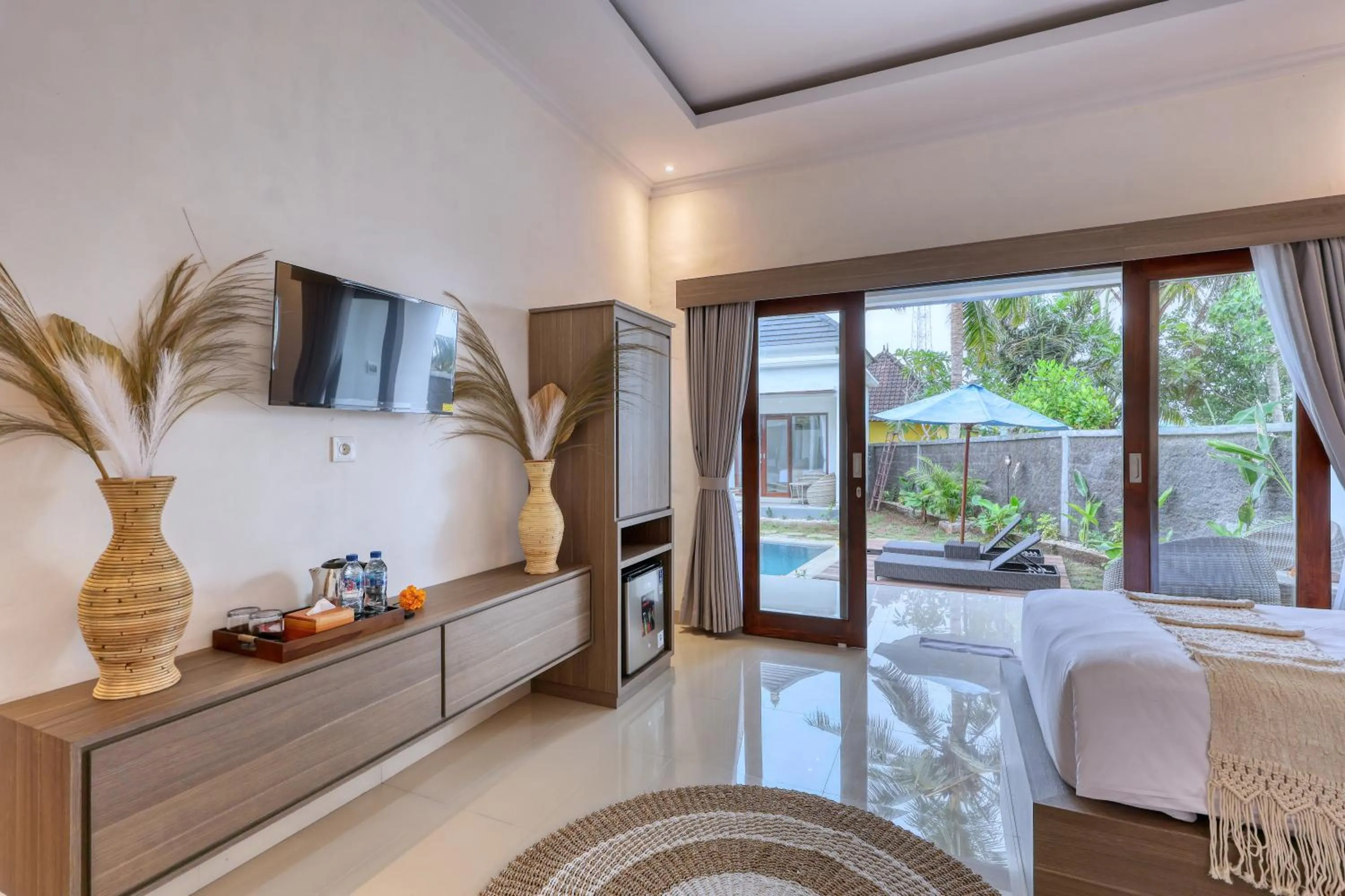 Bedroom, Bed in Kelingking Tatakan Villa