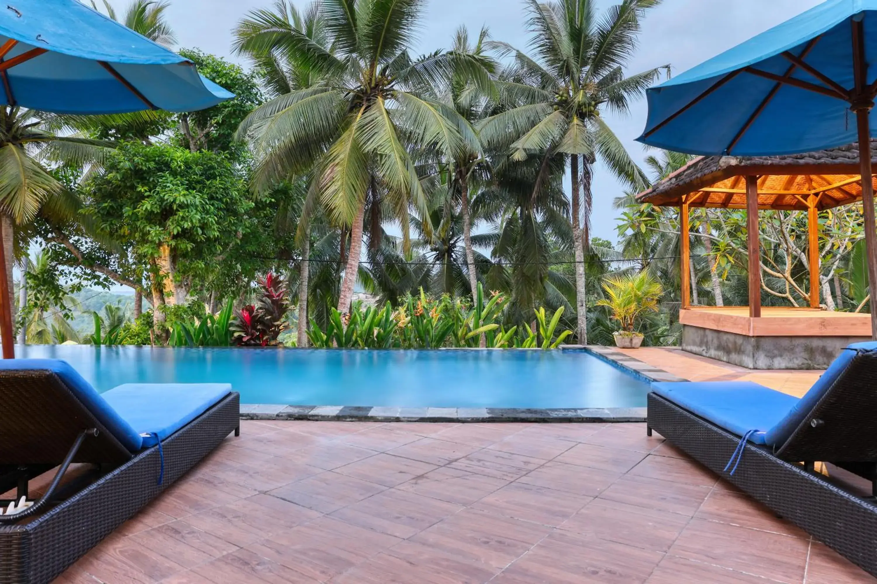 Swimming pool in Kelingking Tatakan Villa Swimming pool in Kelingking Tatakan Villa