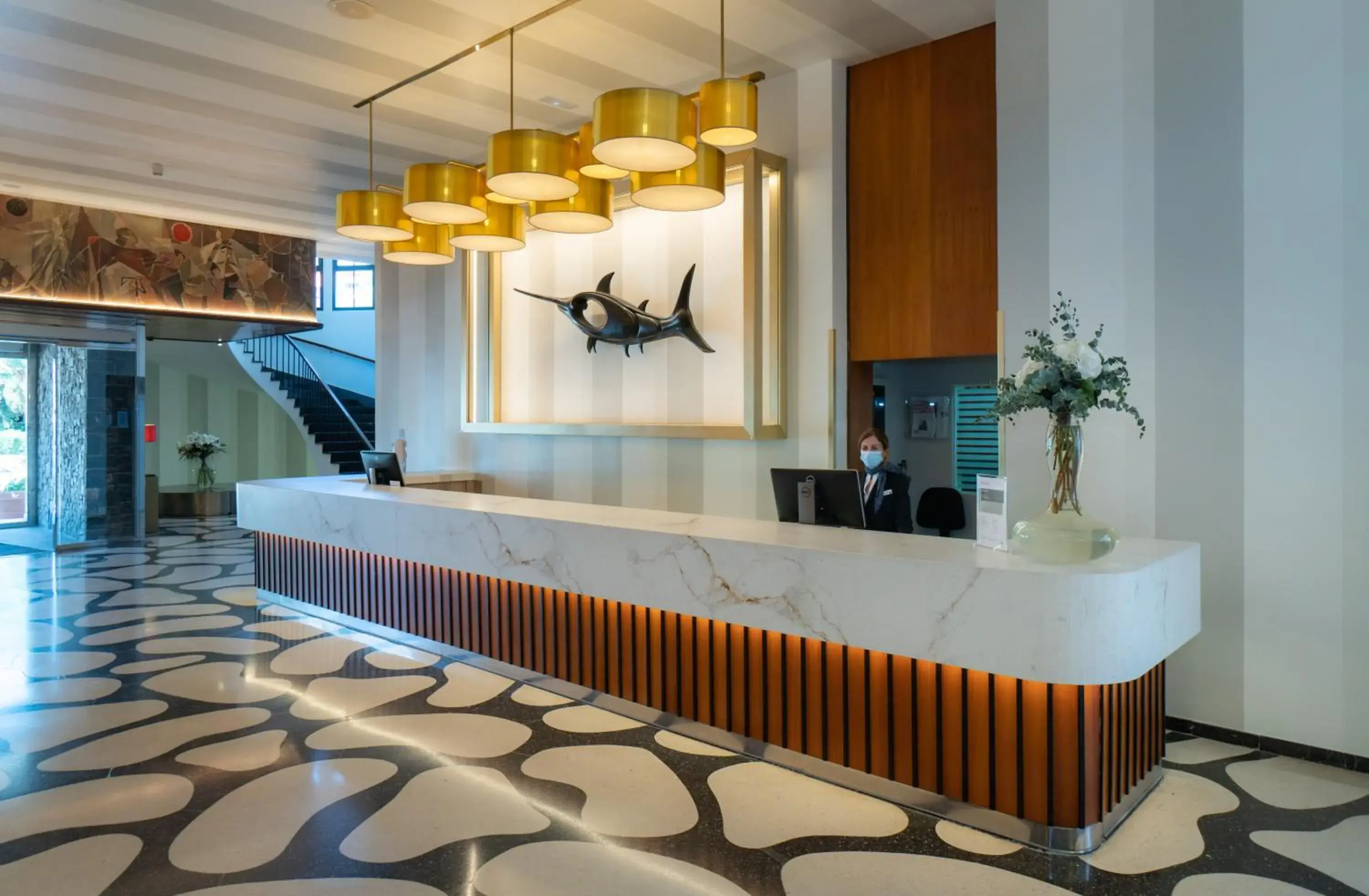 Lobby or reception in Medplaya Hotel Pez Espada Lobby or reception in Medplaya Hotel Pez Espada