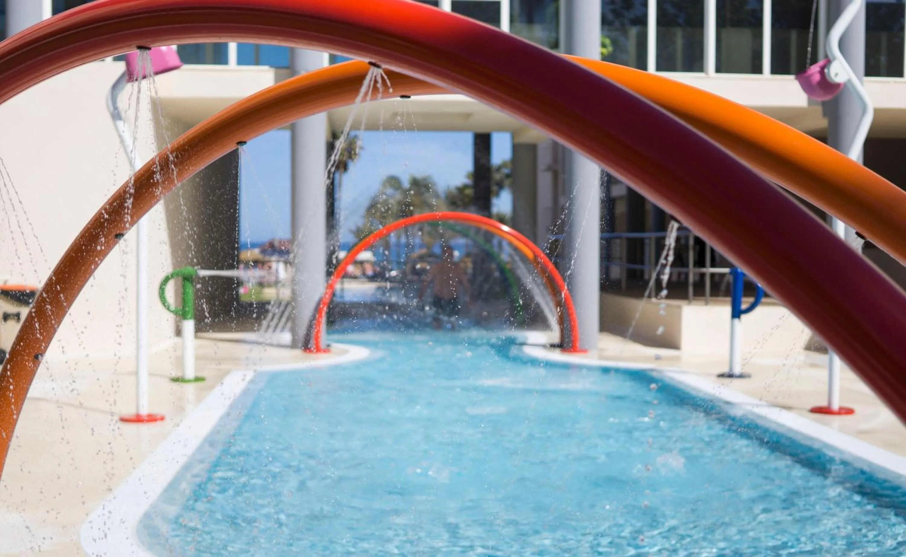 Swimming pool in Medplaya Hotel Pez Espada