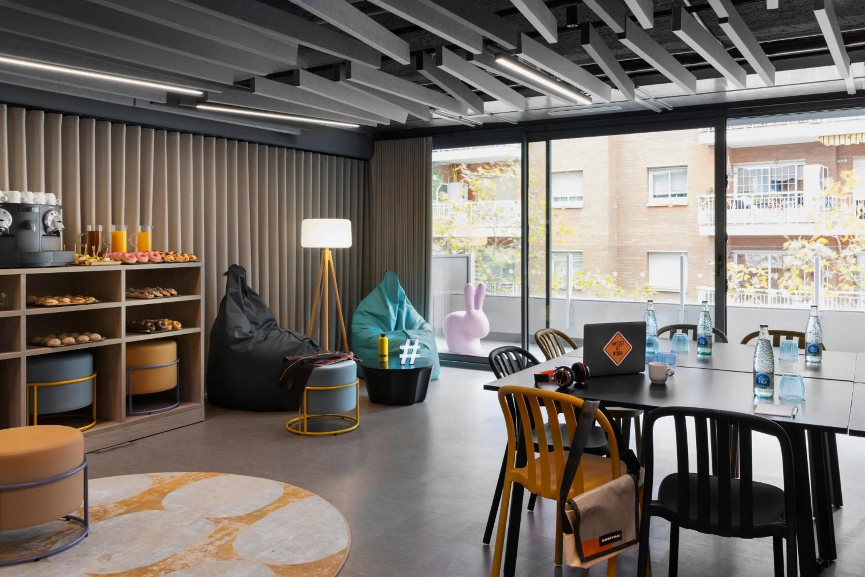 Meeting/conference room in Moxy Barcelona