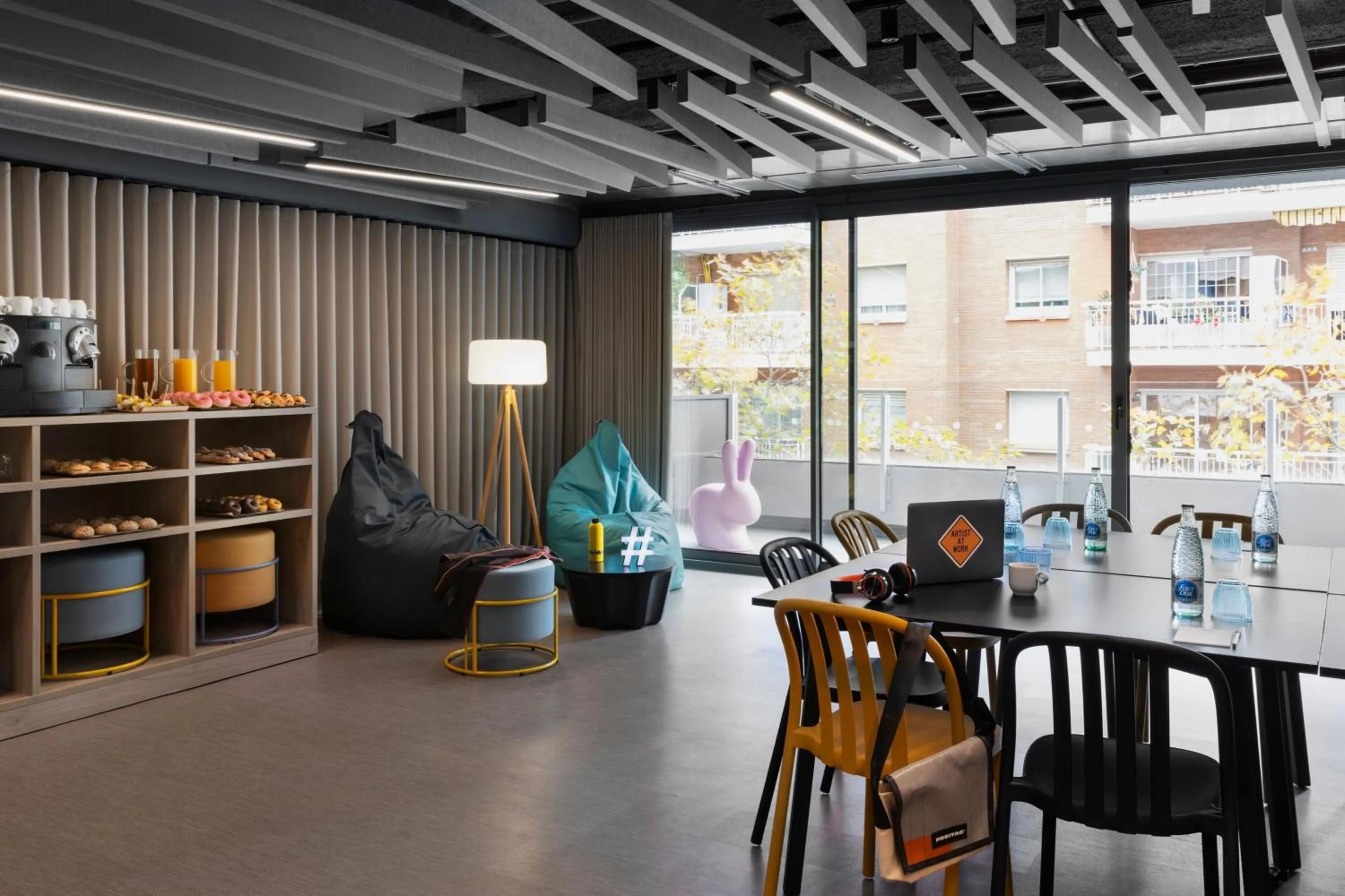 Meeting/conference room in Moxy Barcelona