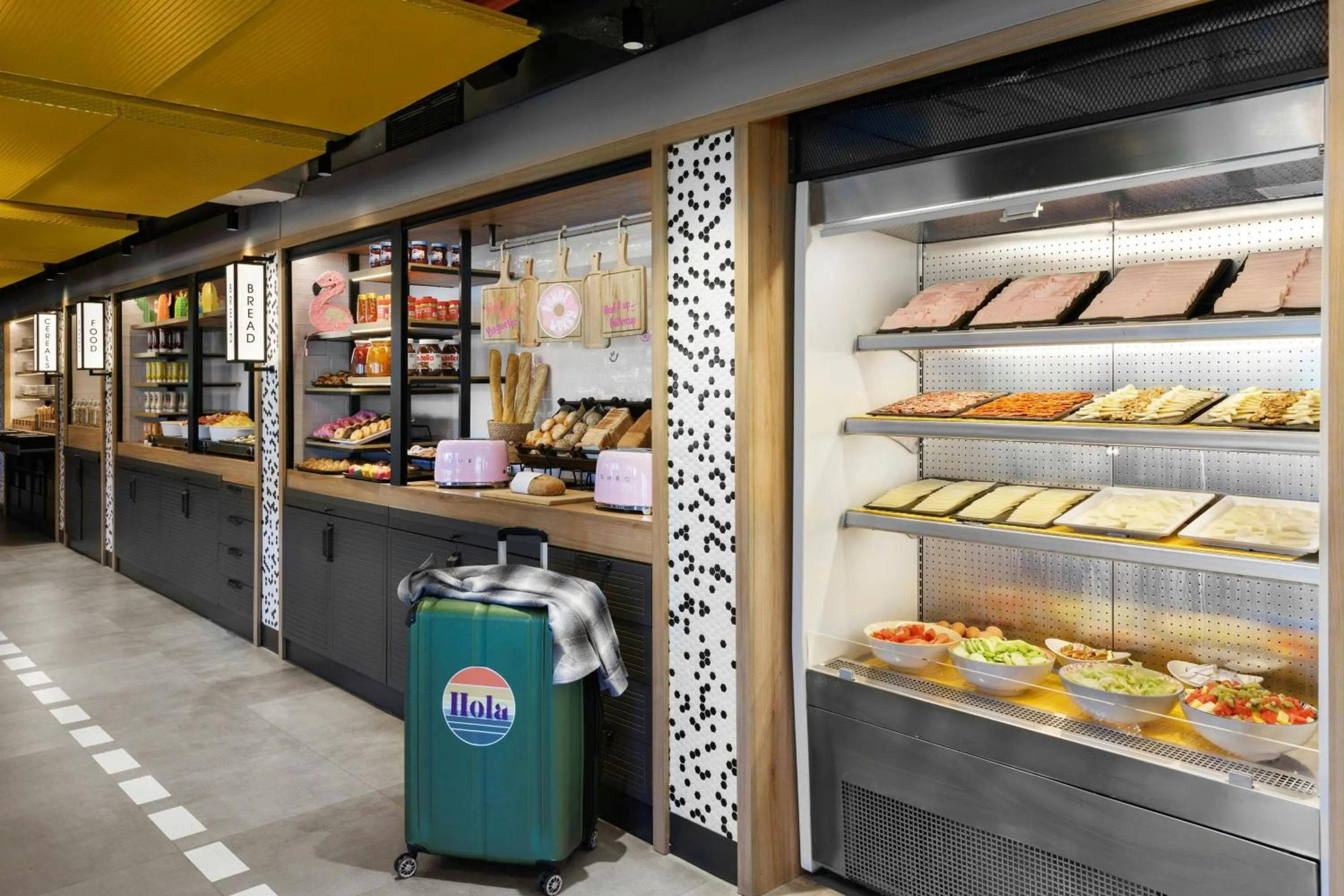 Breakfast in Moxy Barcelona