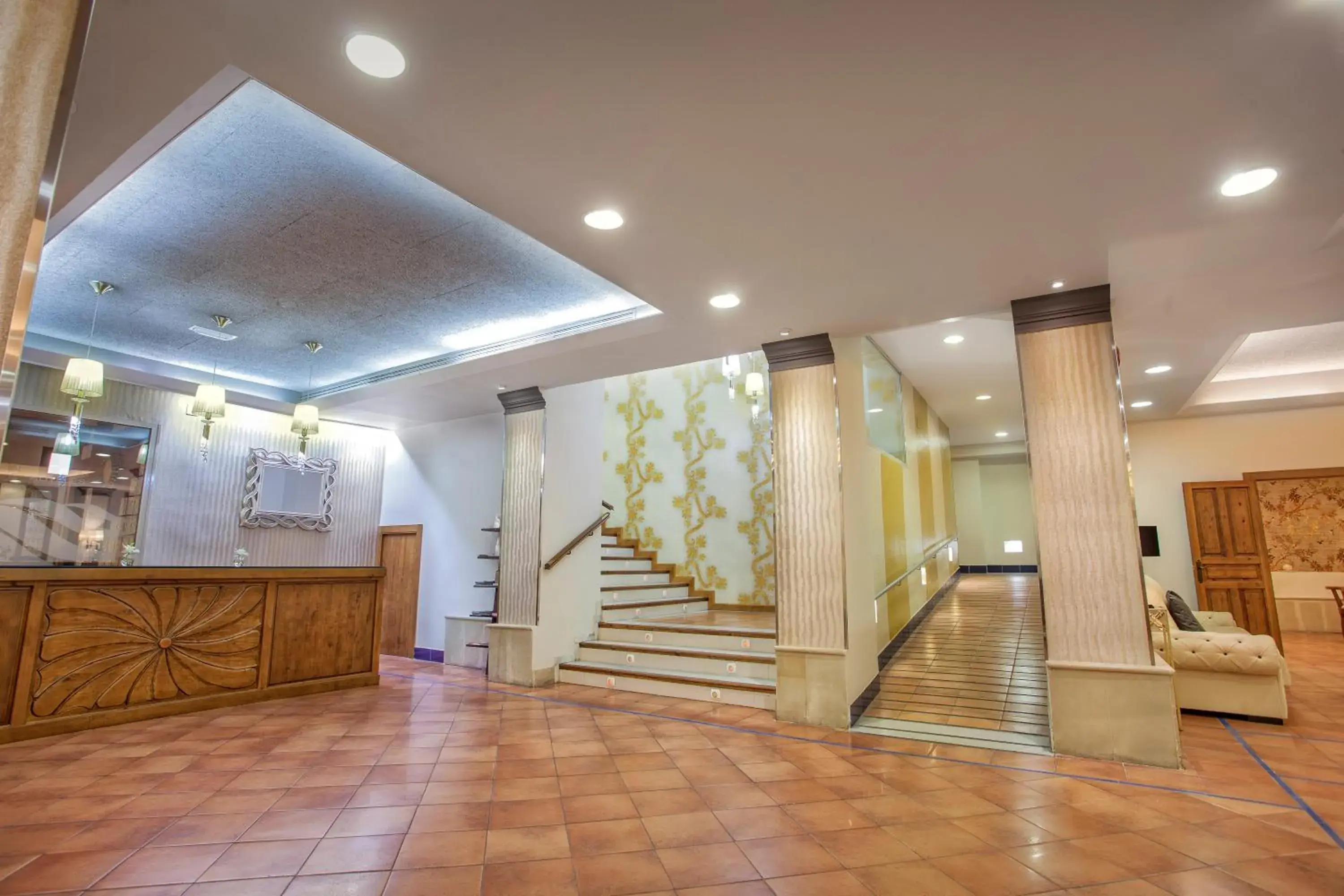 Lobby or reception in Hotel Rosaleda Don Pedro Lobby or reception in Hotel Rosaleda Don Pedro