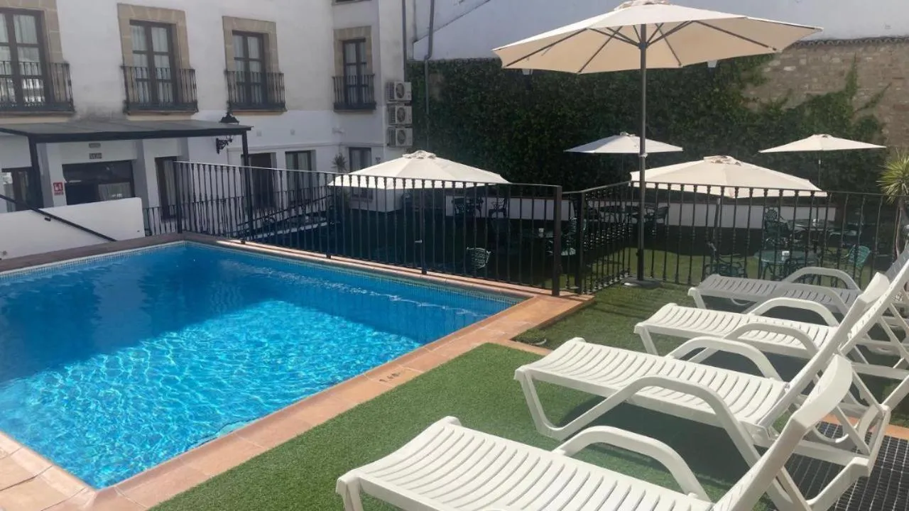 Swimming pool in Hotel Rosaleda Don Pedro