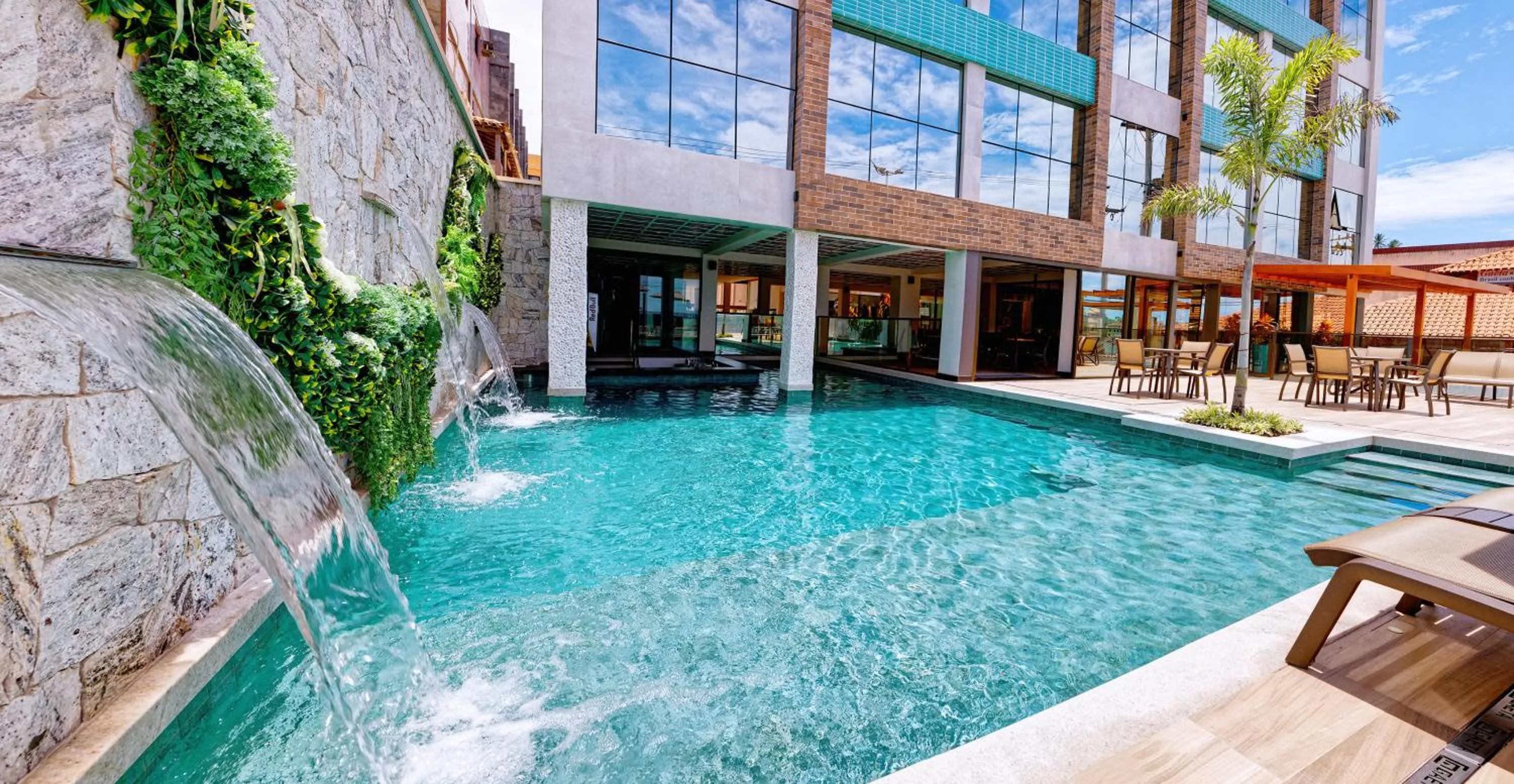 Pool view in Gaeta Hotel