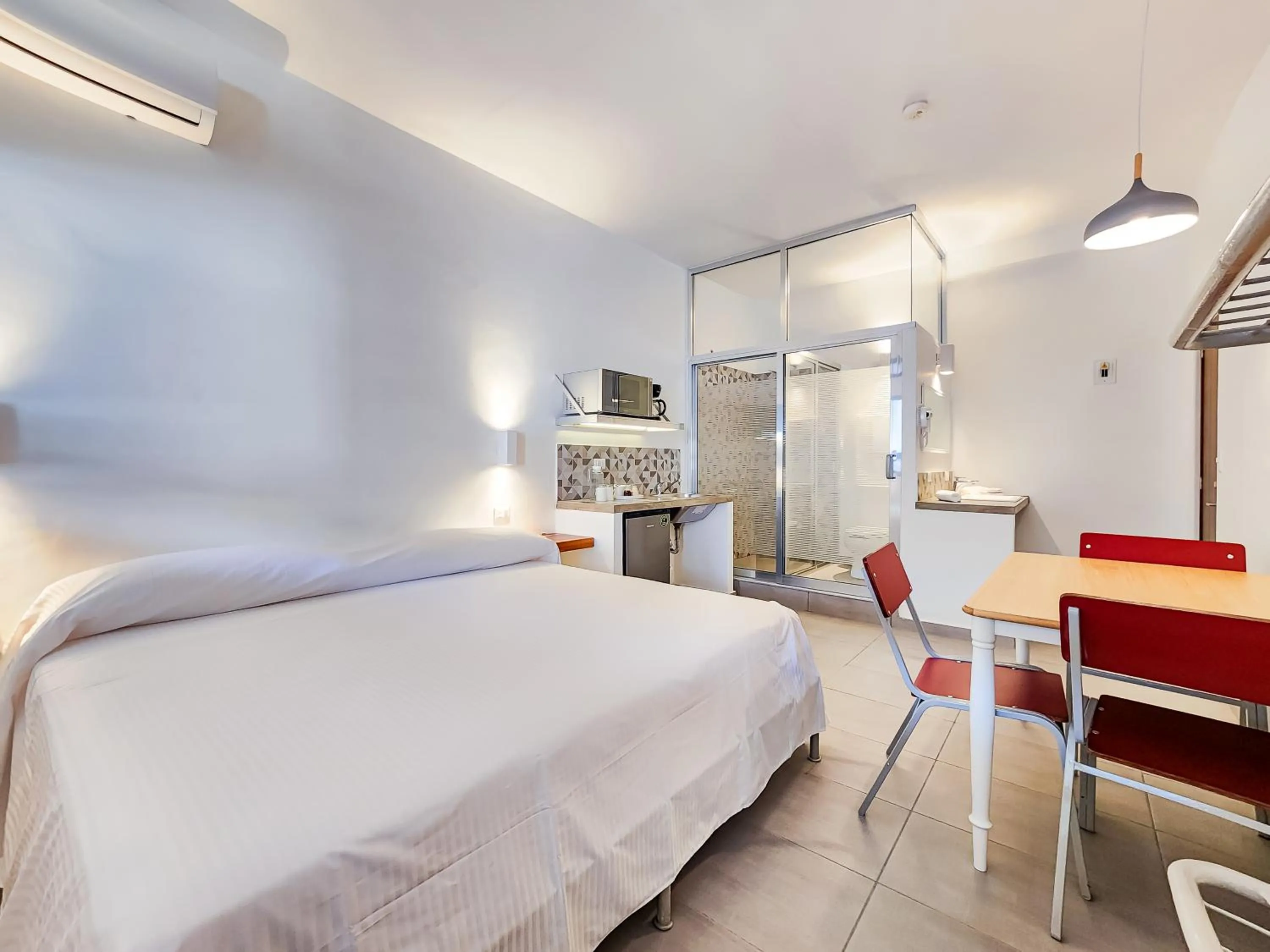 Bed in Niebla Suites